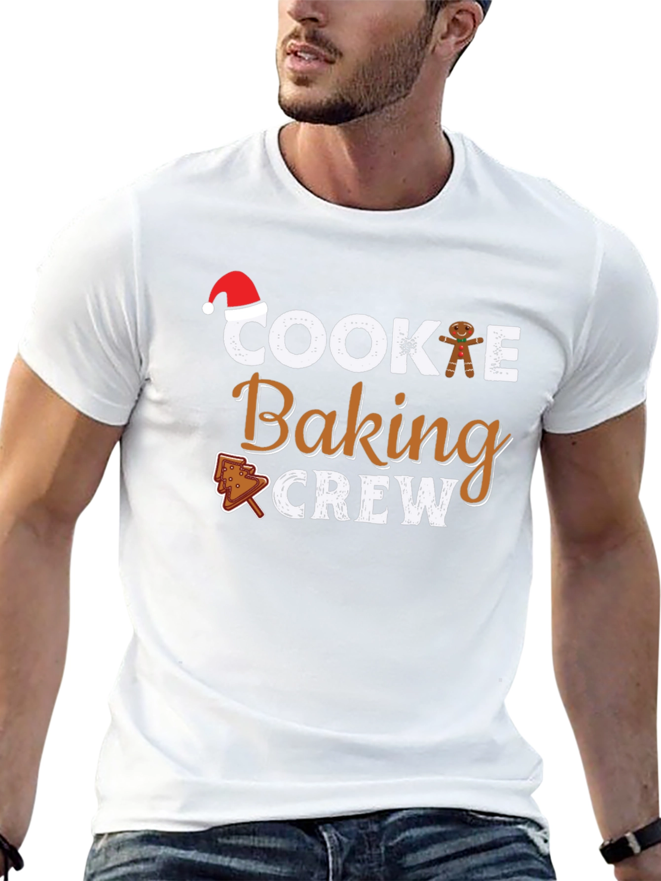 Cookie Baking Crew Christmas Holiday T-Shirt