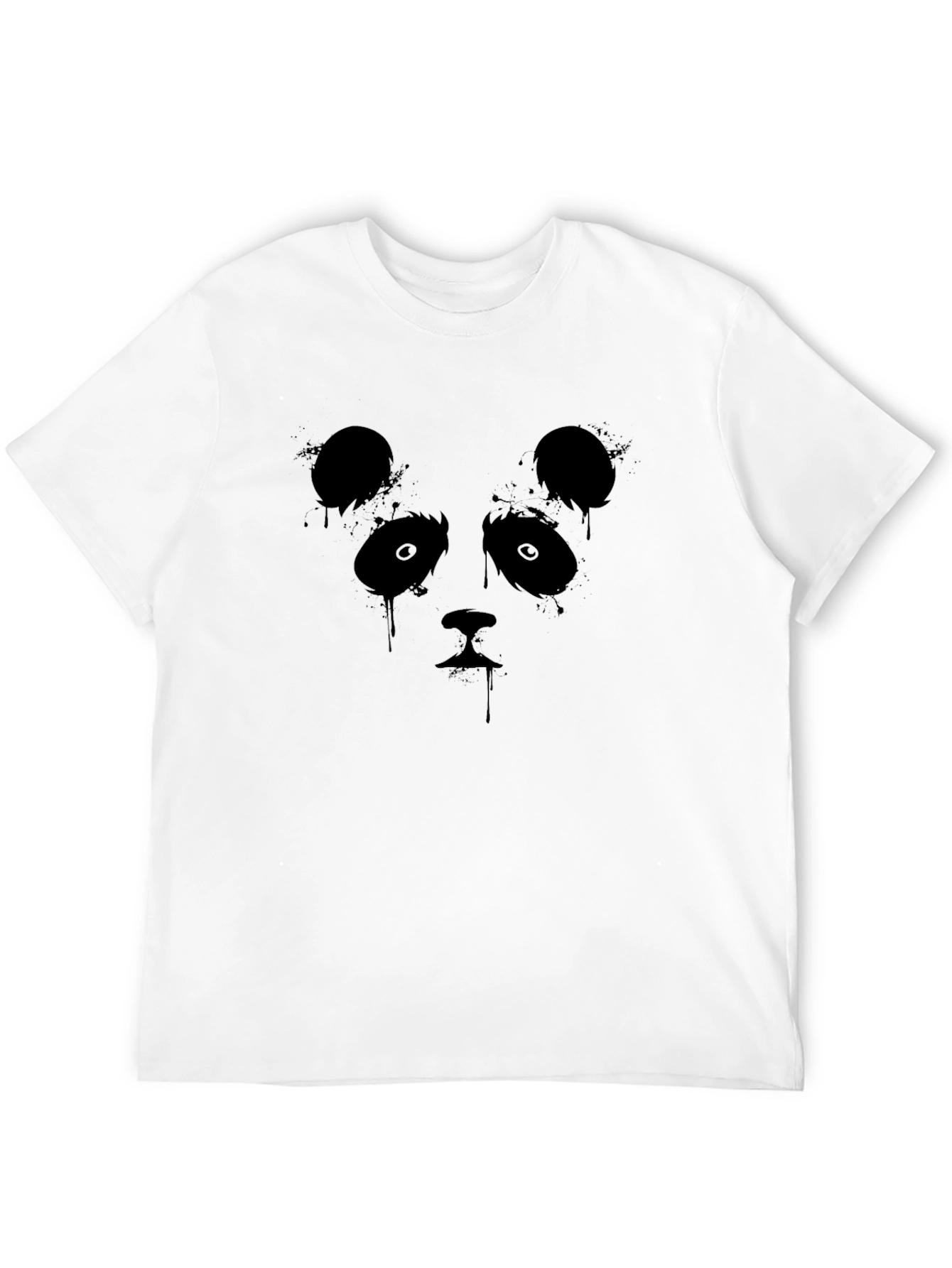 Panda Graphic Black T-Shirt