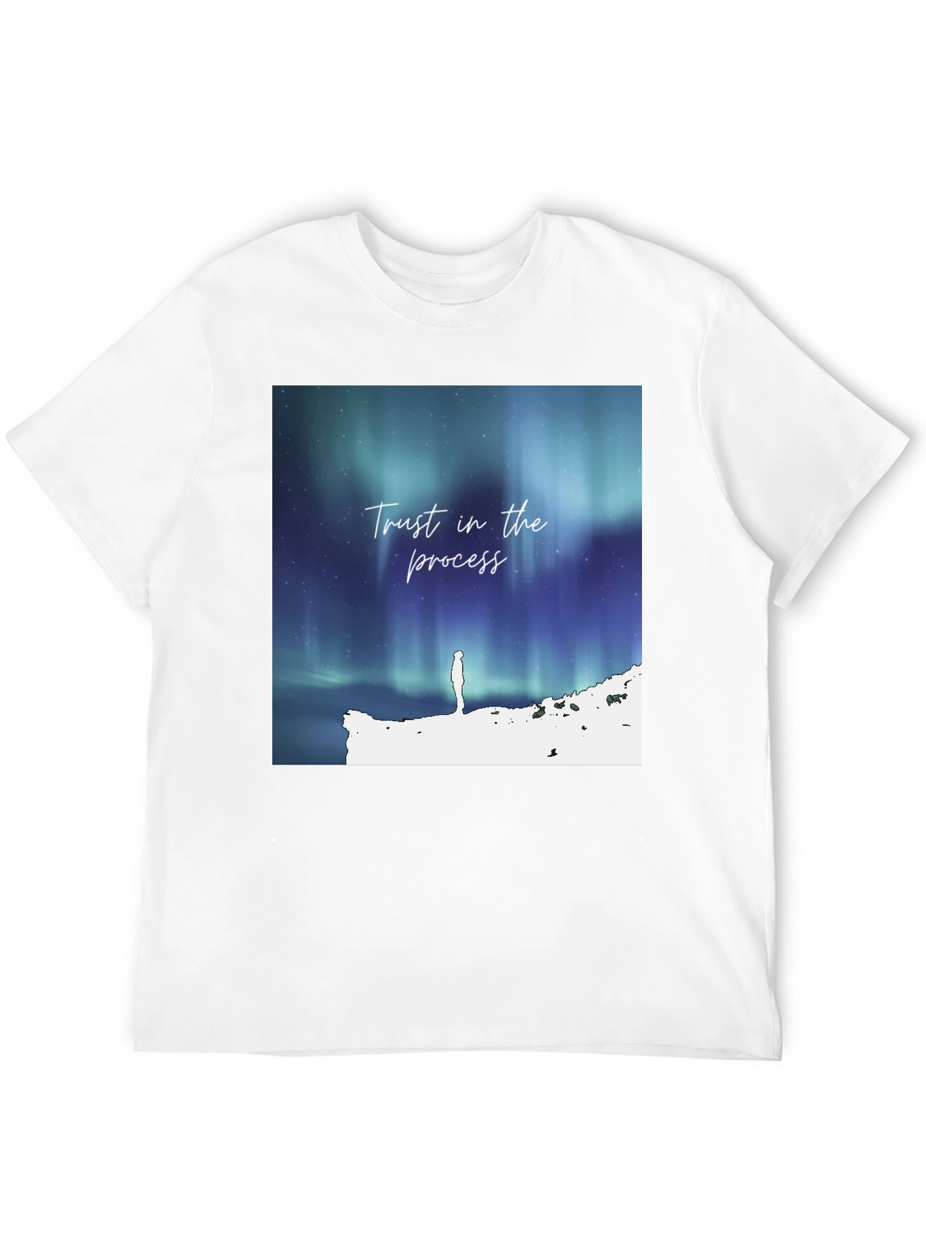 Trust The Process Aurora Graphic Tee - Mens