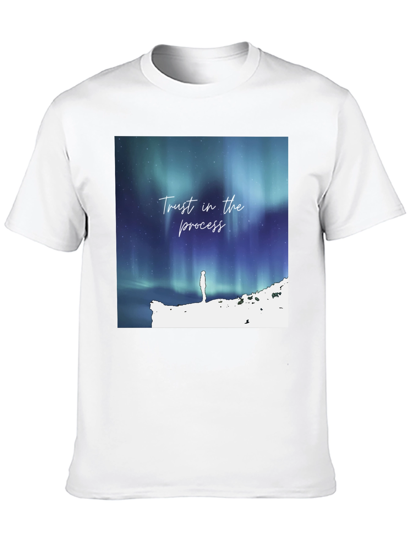 Trust The Process Aurora Graphic Tee - Mens
