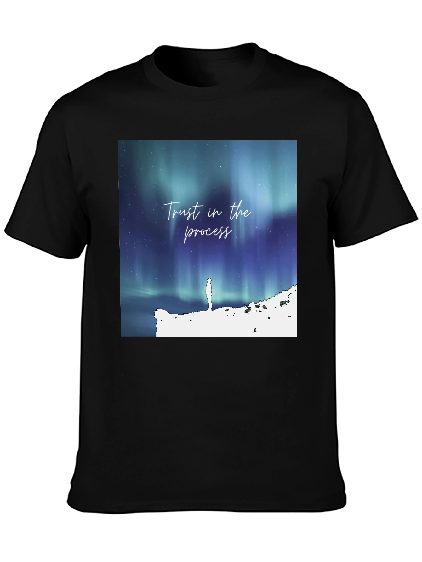 Trust The Process Aurora Graphic Tee - Mens