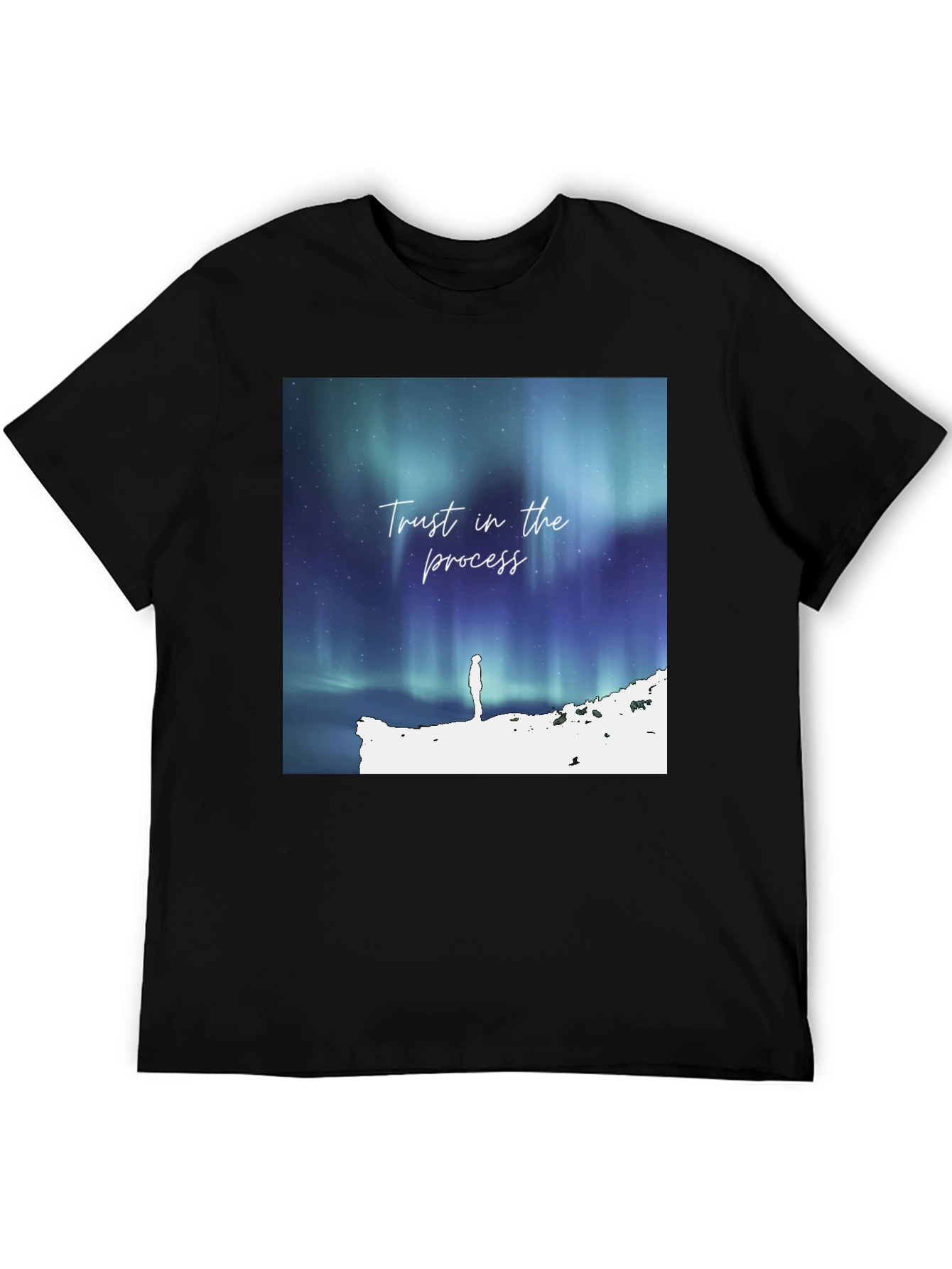 Trust The Process Aurora Graphic Tee - Mens