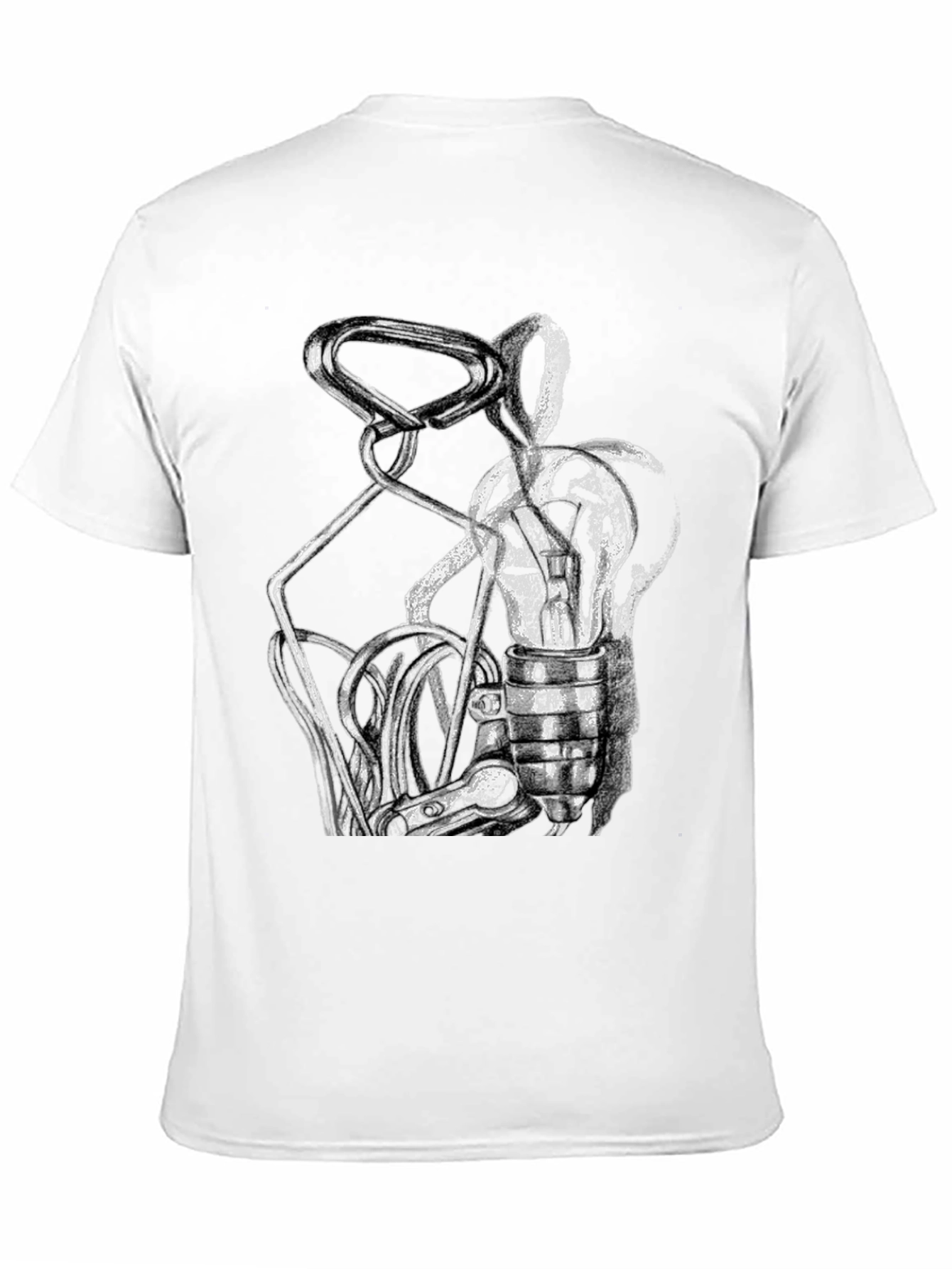 Abstract Art Black T-Shirt