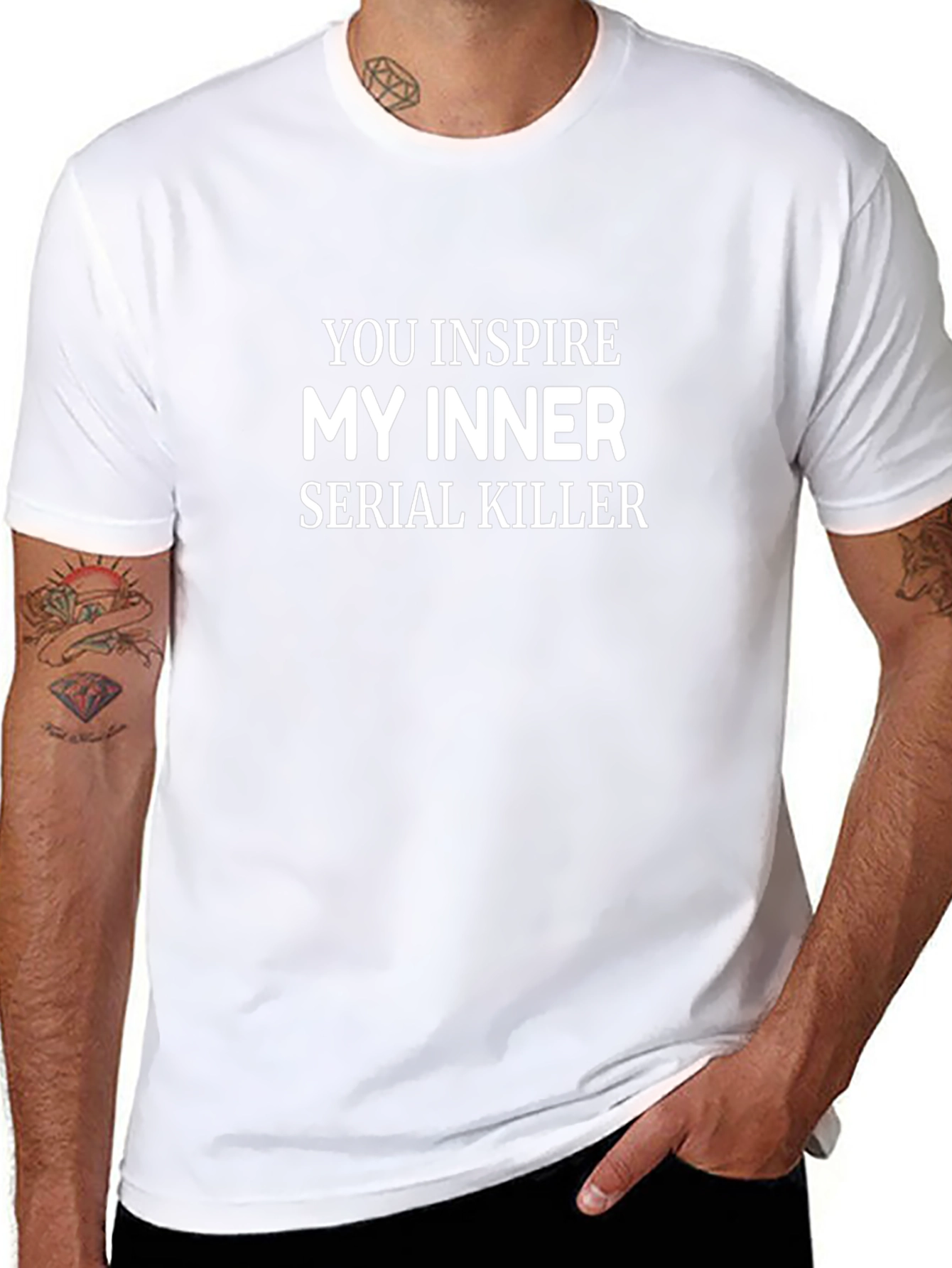 Inspirational Serial Killer Graphic T-Shirt