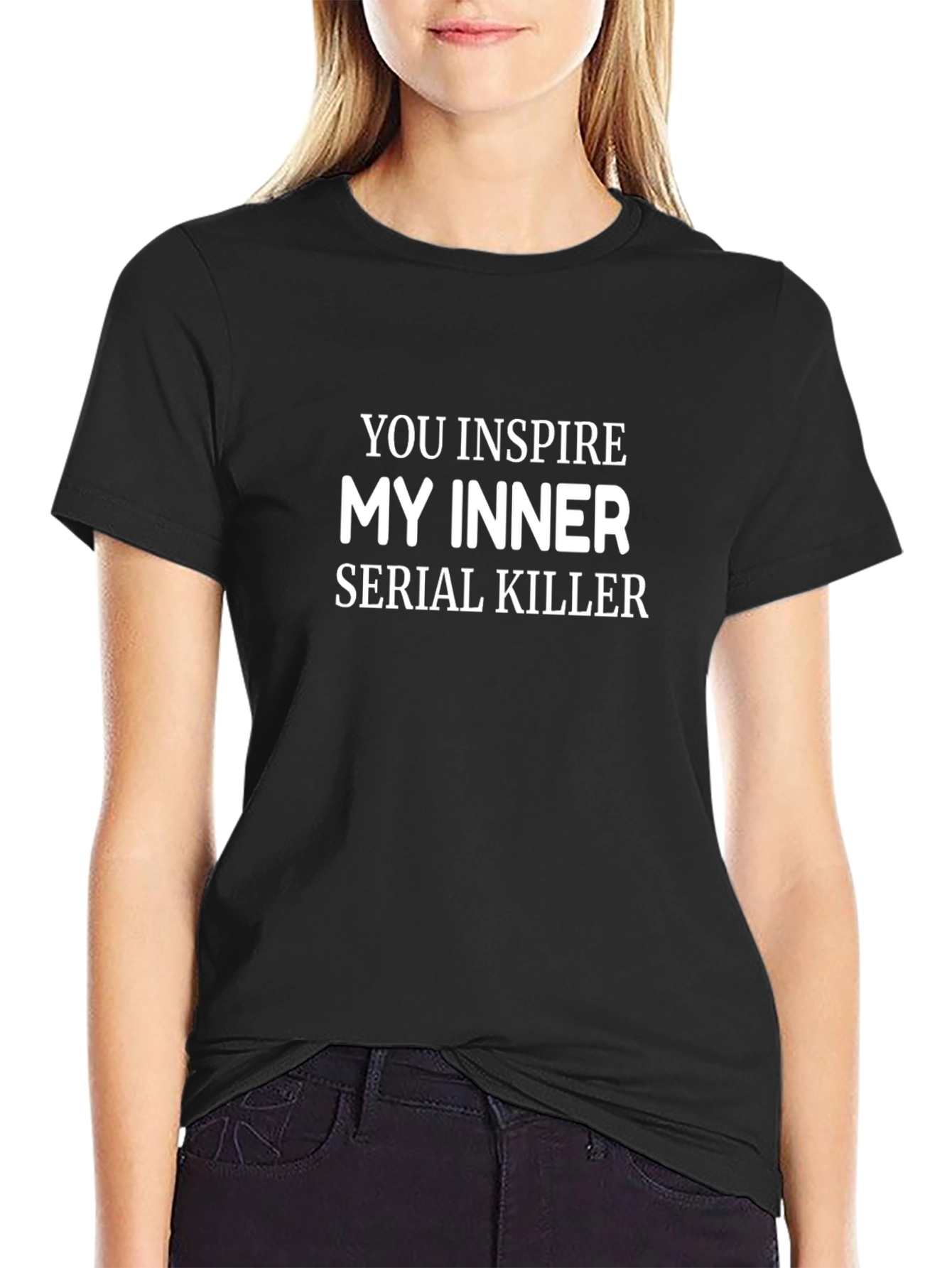 Inspirational Serial Killer Graphic T-Shirt