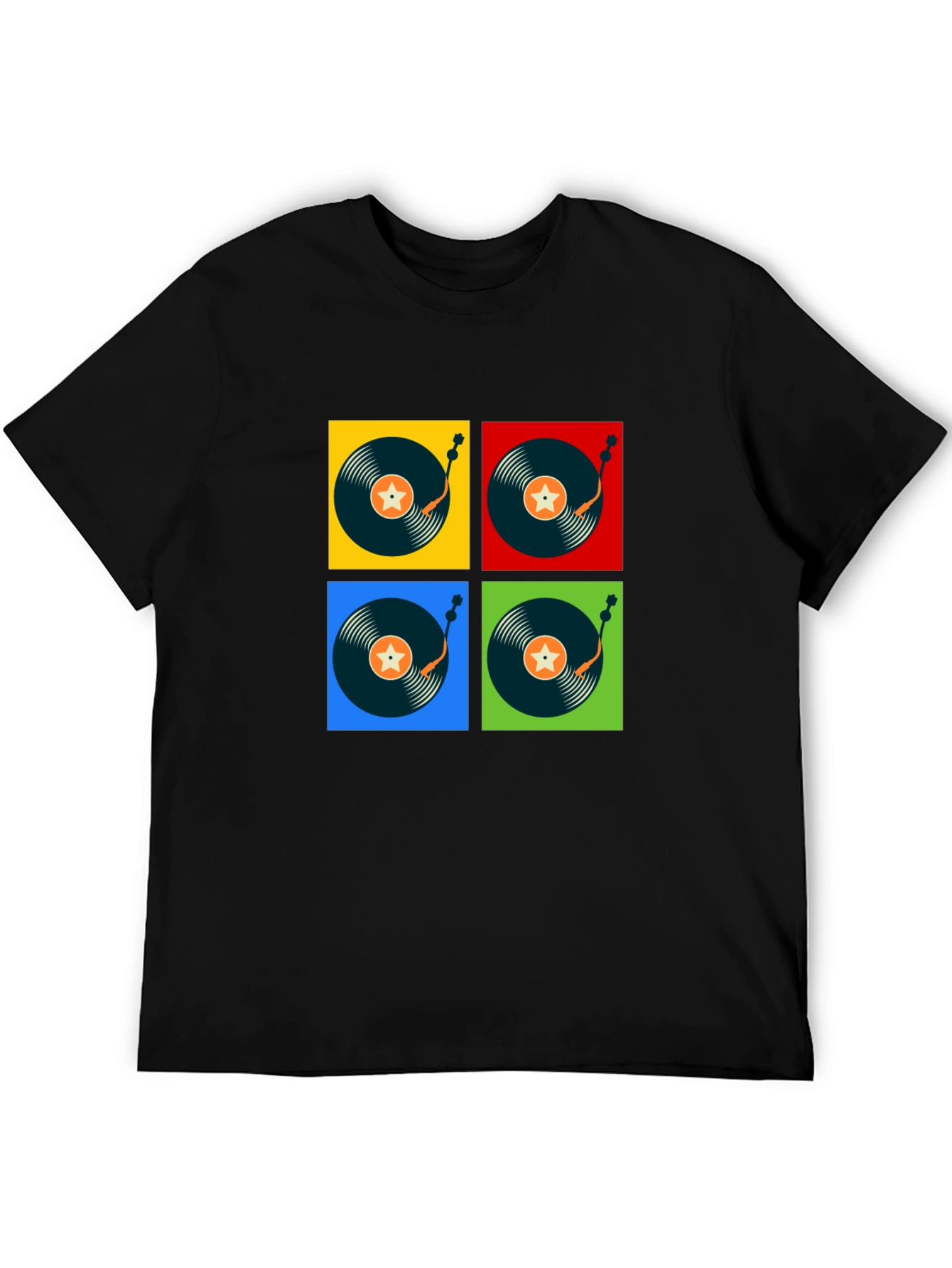 Retro Vinyl Record T-Shirt