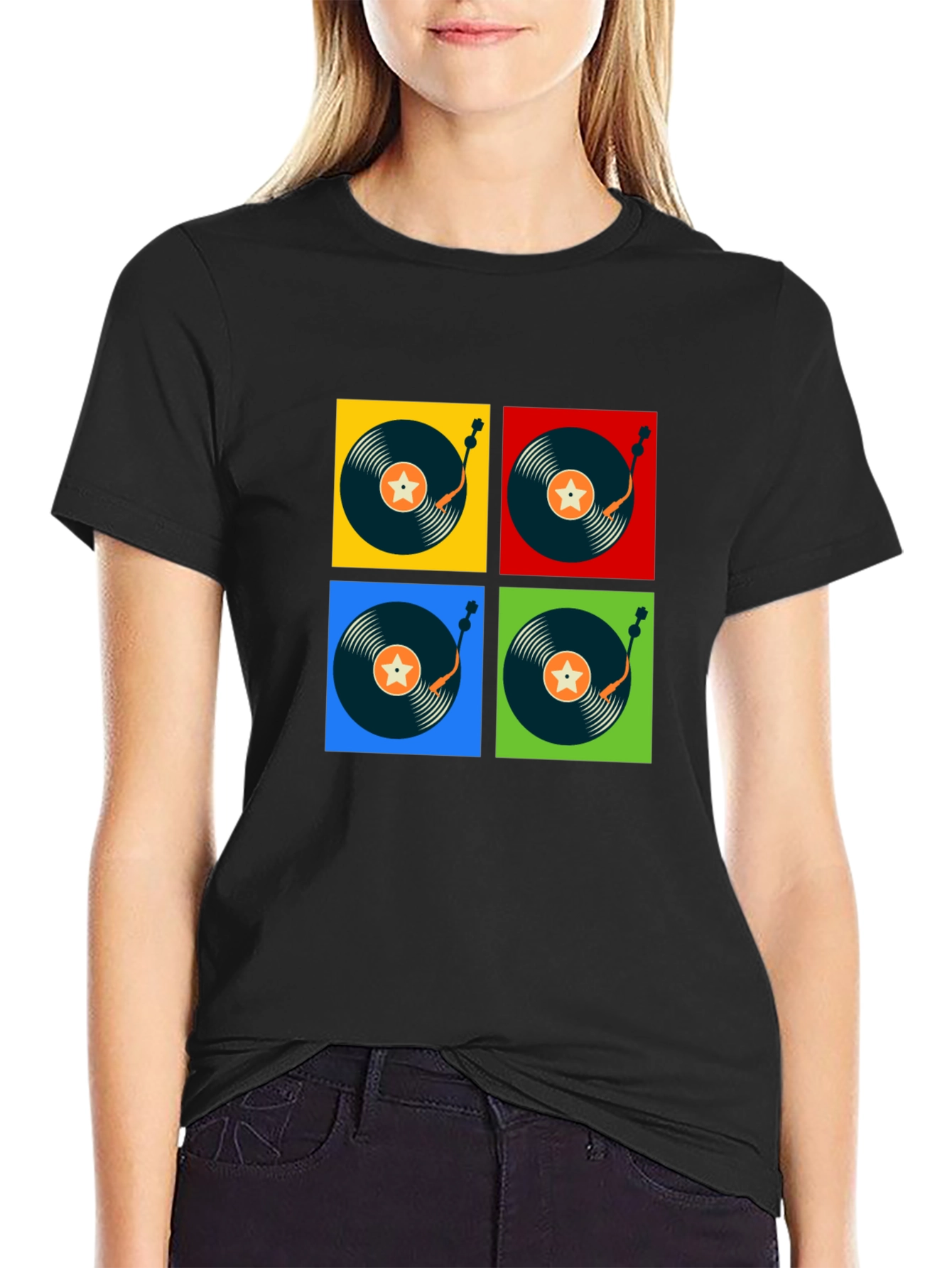 Retro Vinyl Record T-Shirt