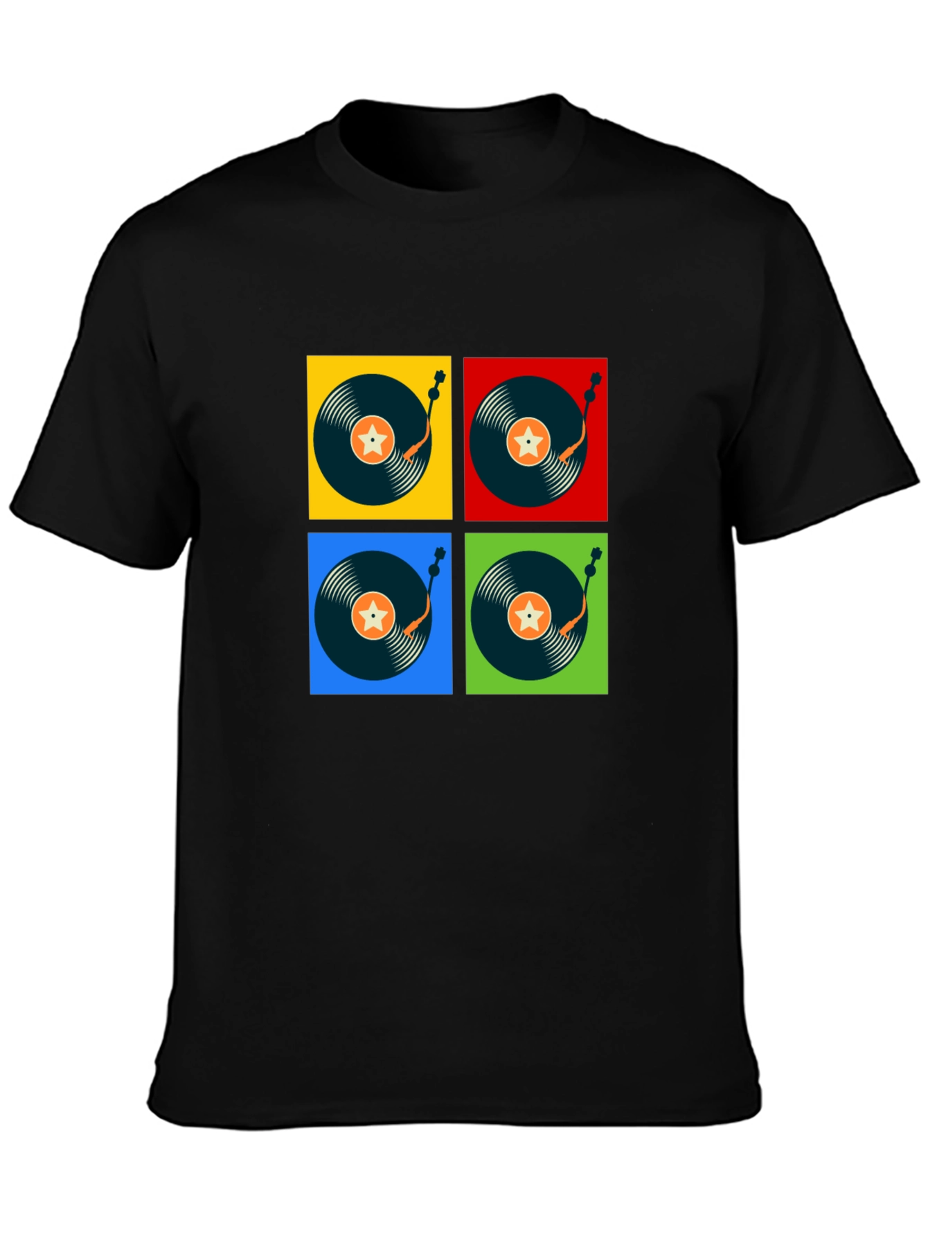 Retro Vinyl Record T-Shirt