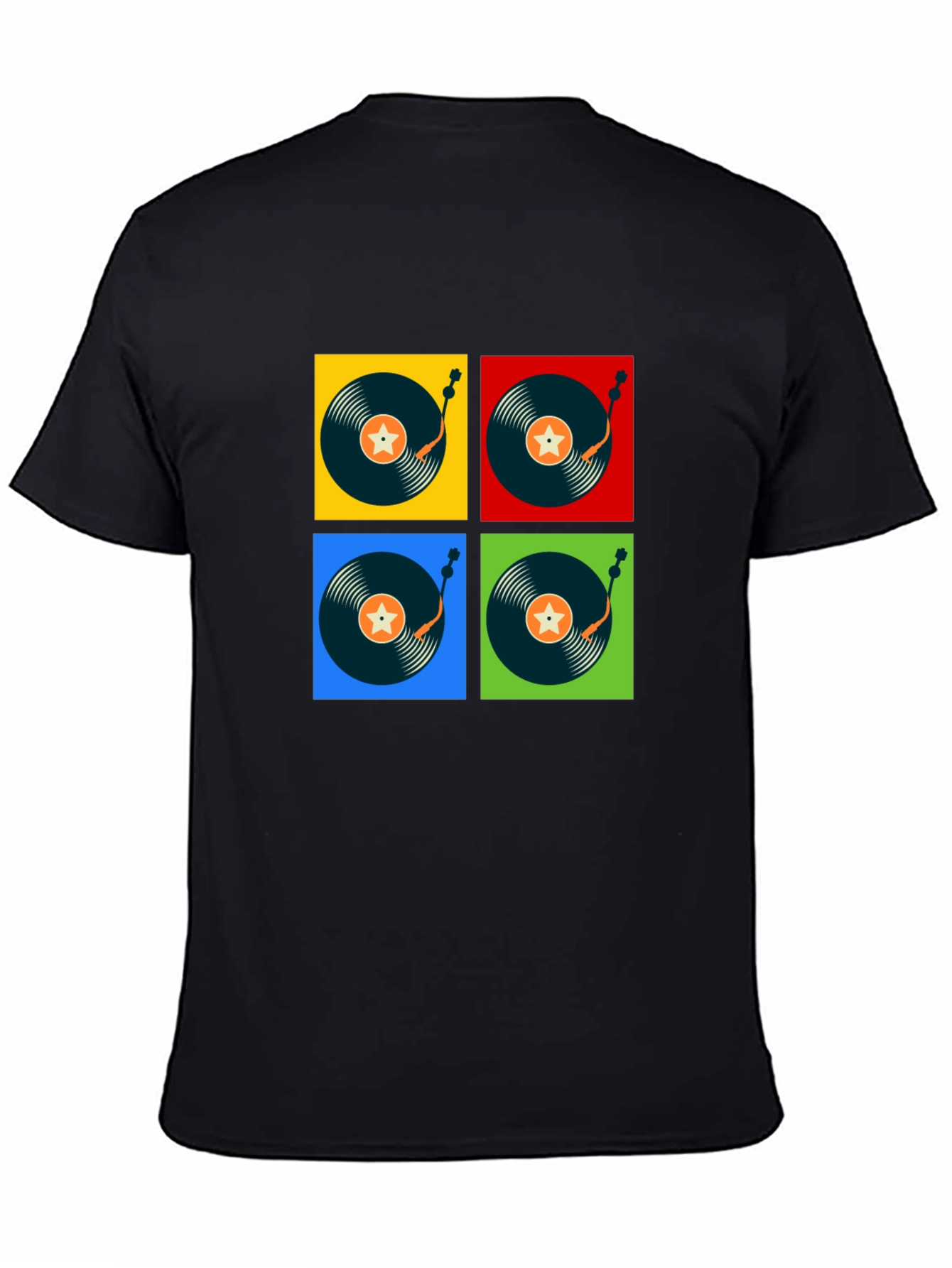 Retro Vinyl Record T-Shirt