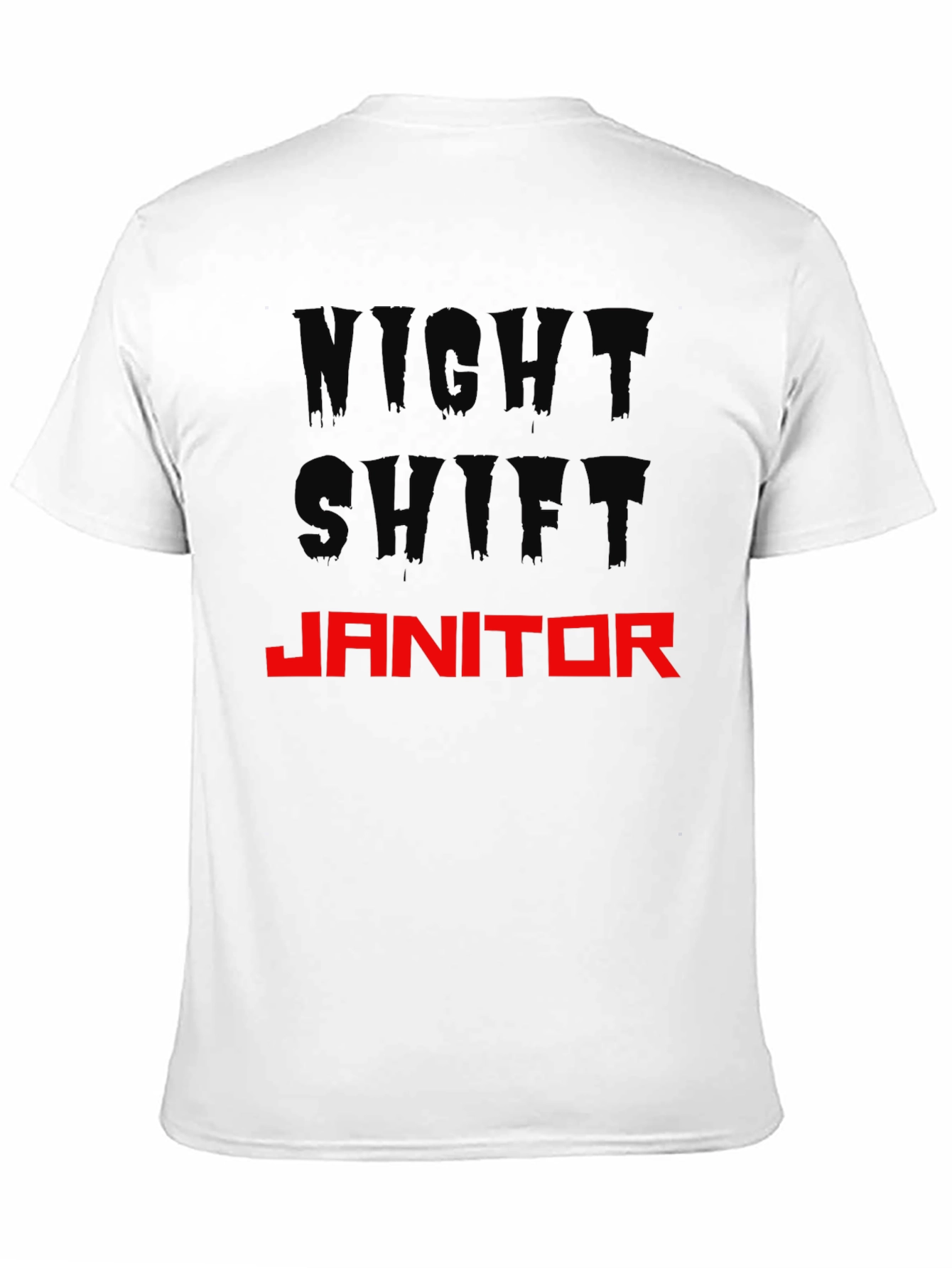 Night Shift Janitor Graphic T-Shirt