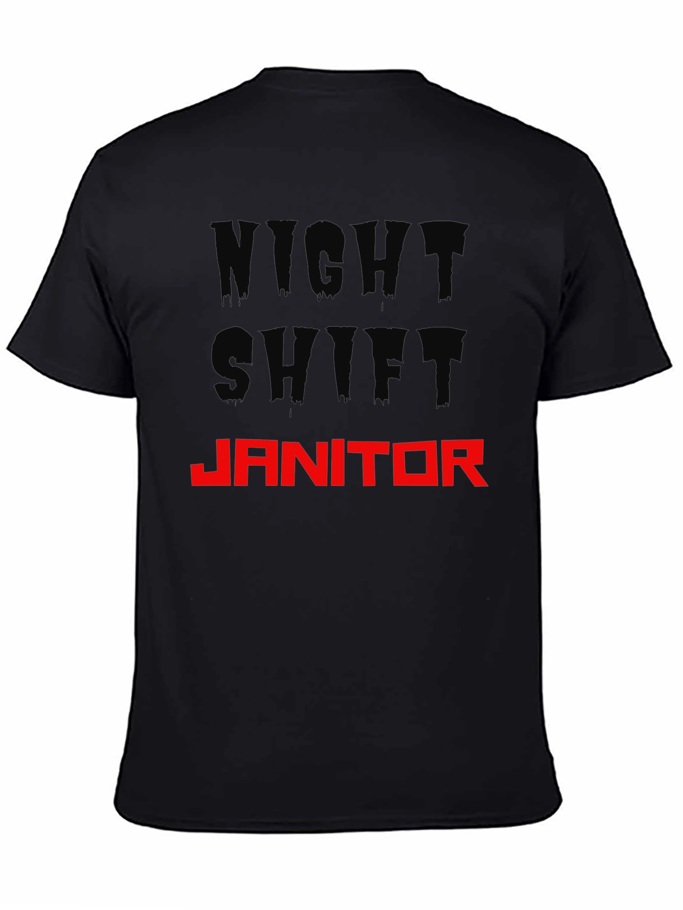 Night Shift Janitor Graphic T-Shirt