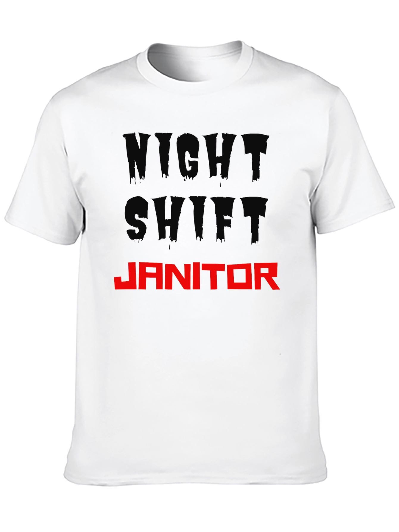 Night Shift Janitor Graphic T-Shirt