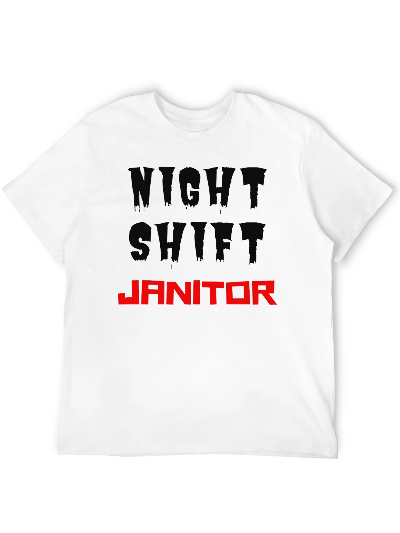 Night Shift Janitor Graphic T-Shirt