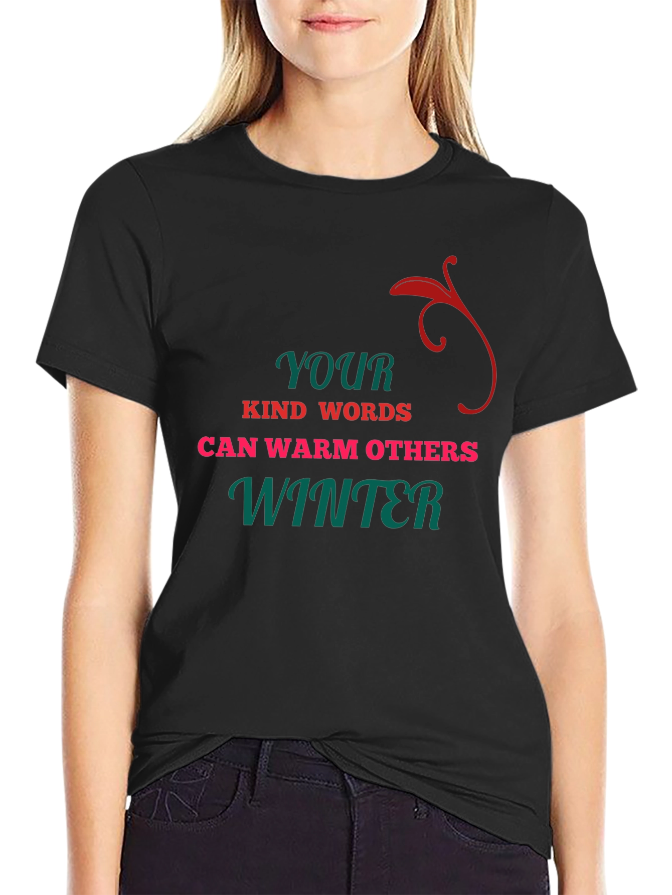 Kind Words Warm Others Winter T-Shirt
