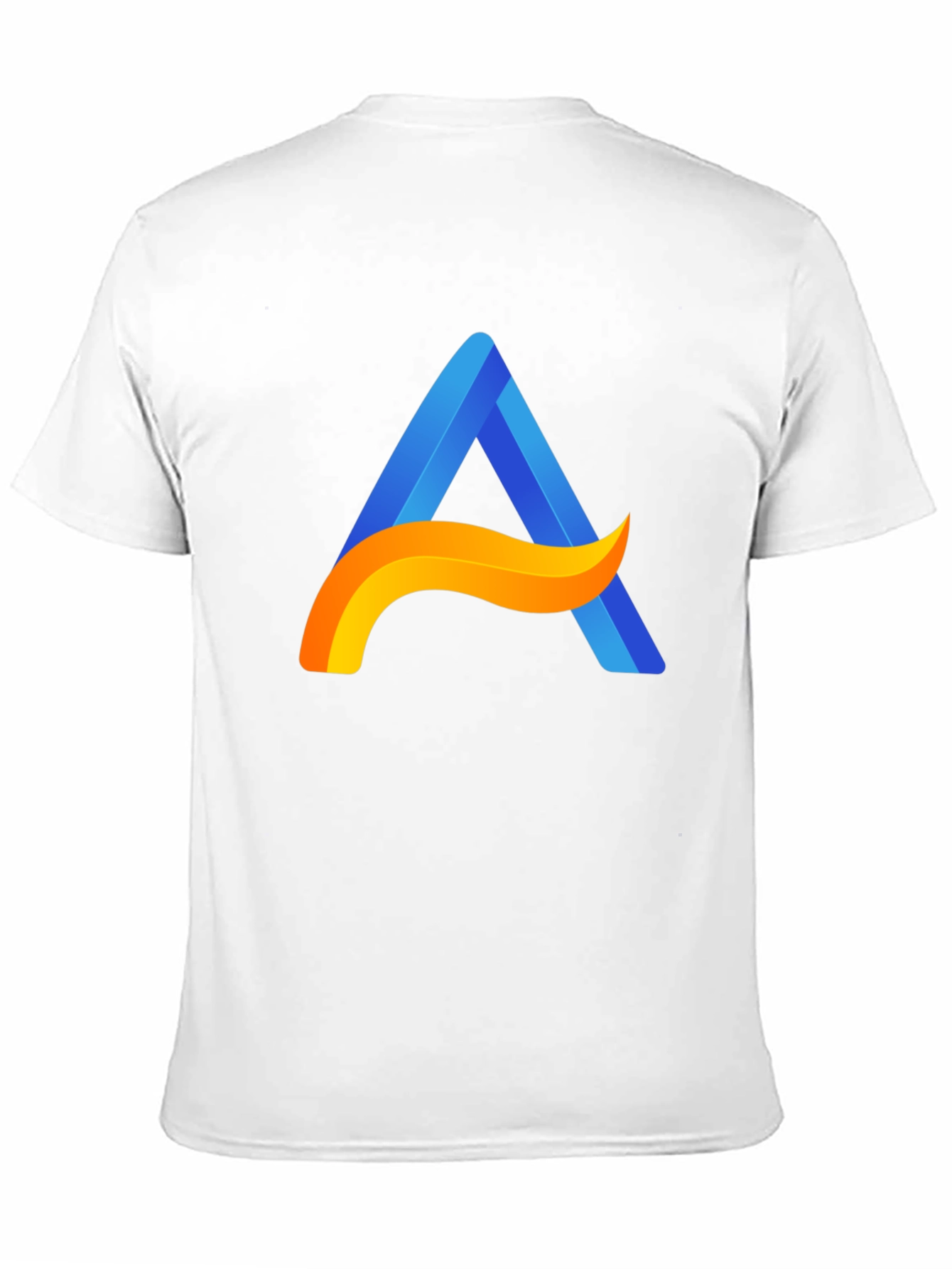 Modern A Logo Black T-Shirt - Stylish Casual Wear