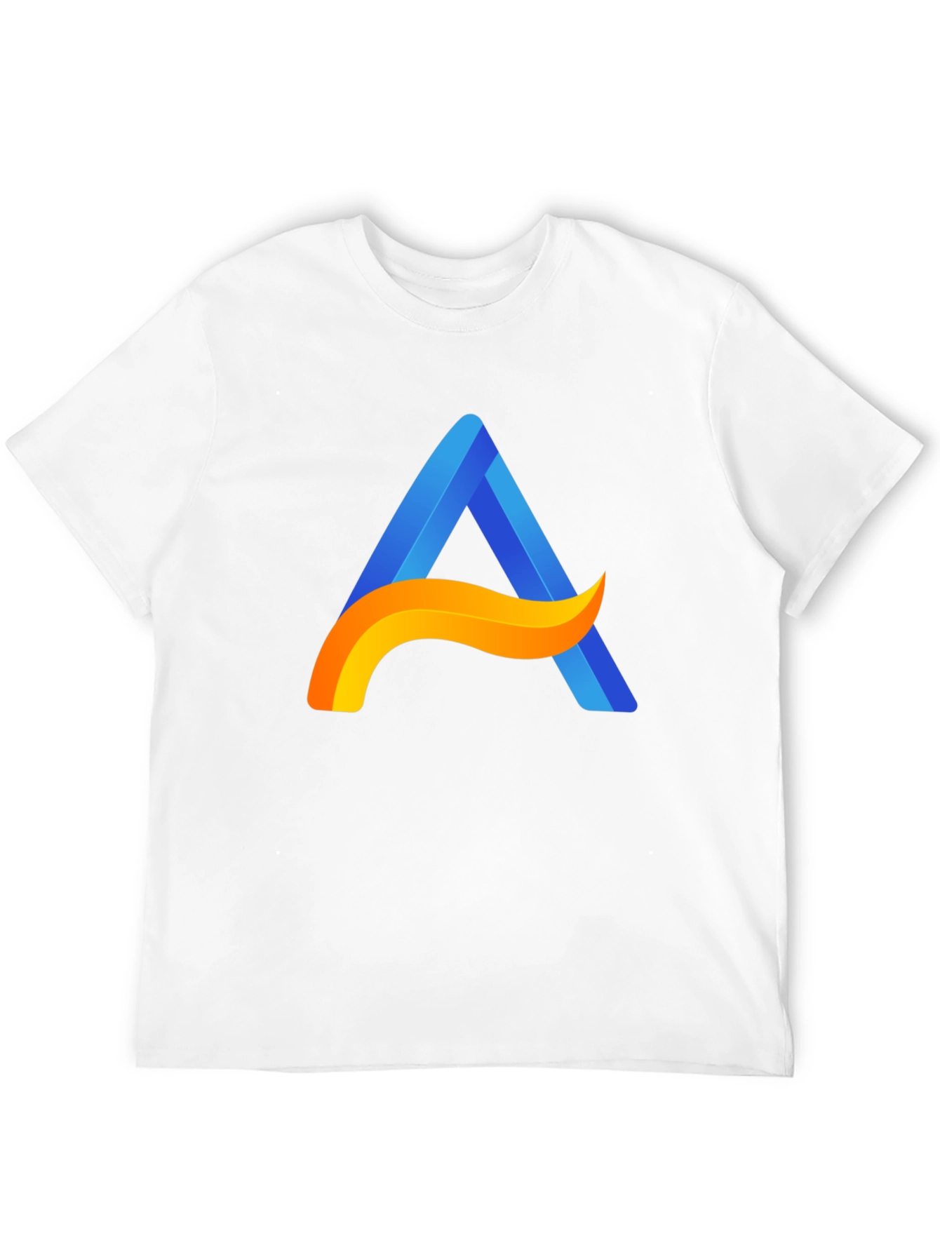 Modern A Logo Black T-Shirt - Stylish Casual Wear