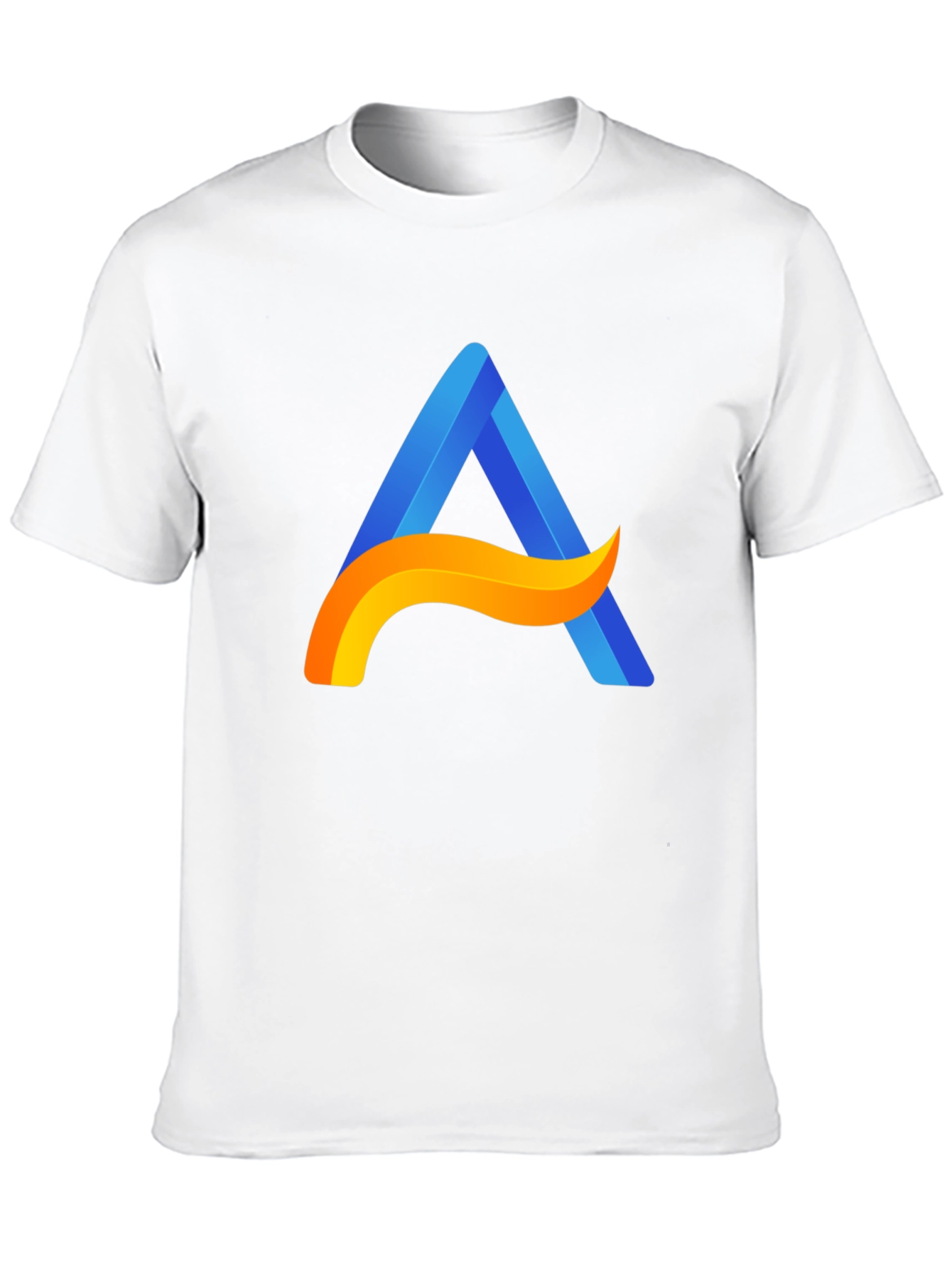 Modern A Logo Black T-Shirt - Stylish Casual Wear