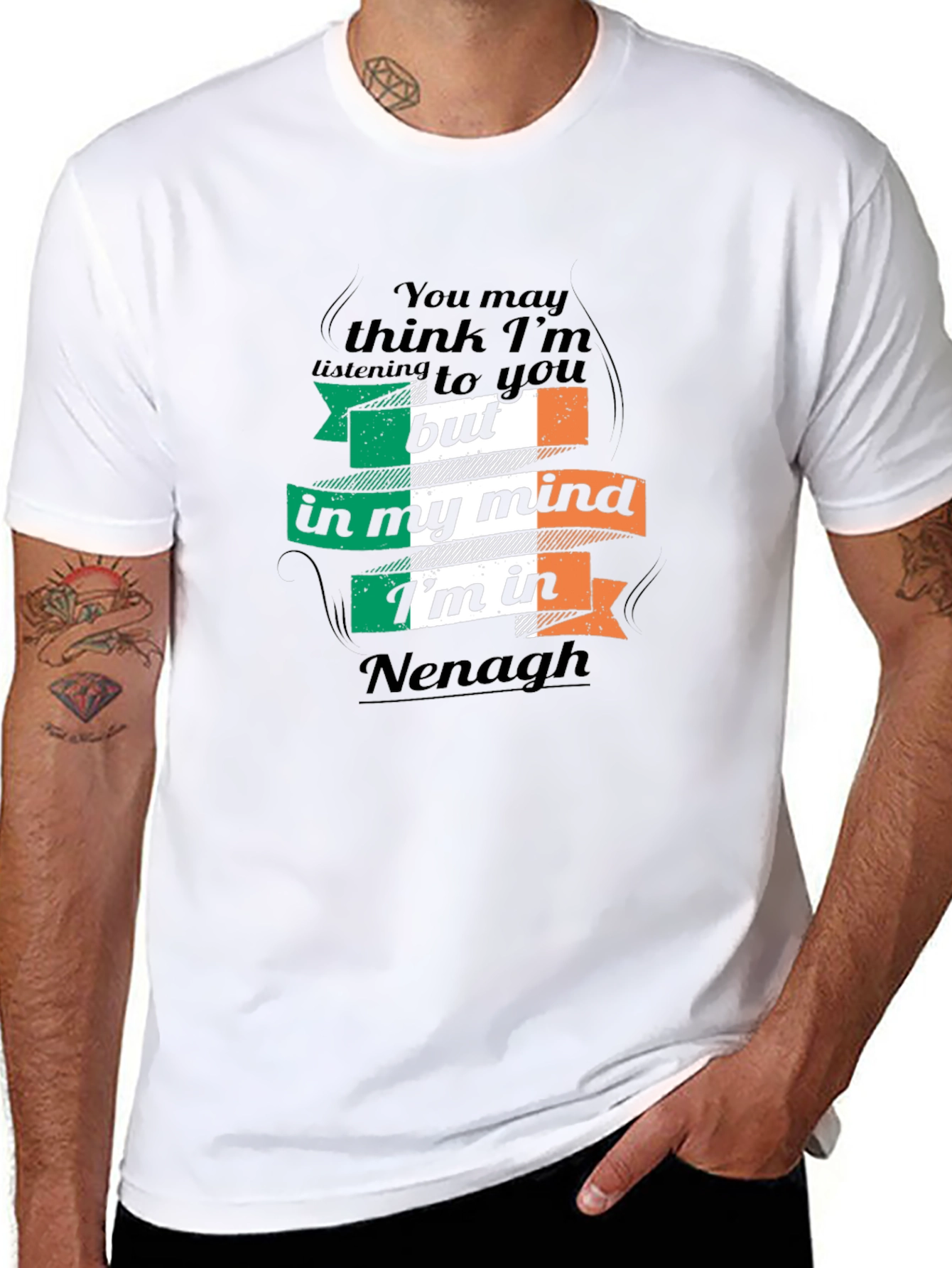 Irish Pride Mens Tee - Nenagh Ireland