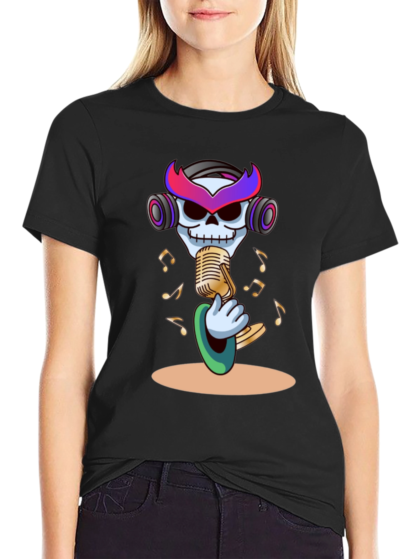 Skull DJ T-Shirt