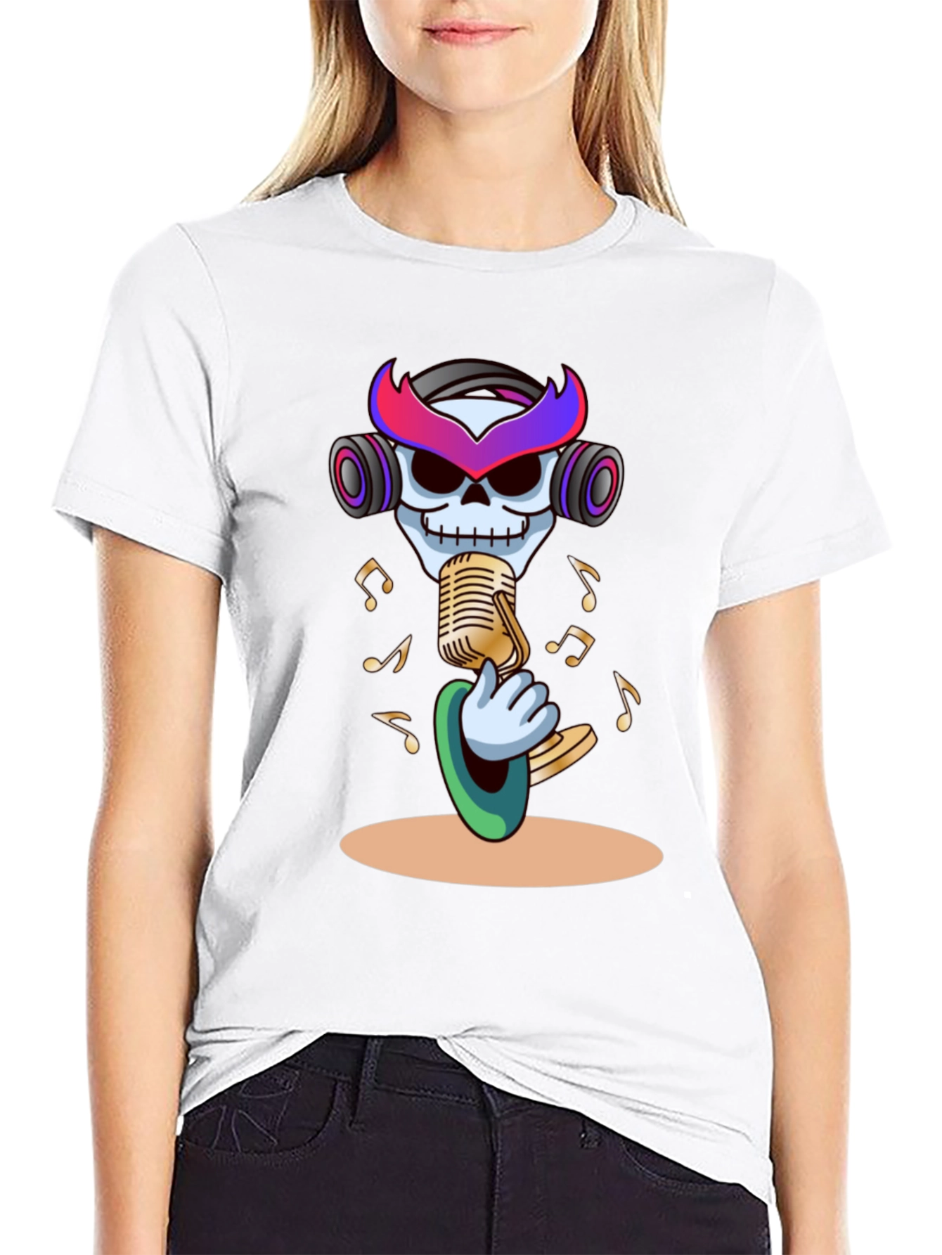 Skull DJ T-Shirt