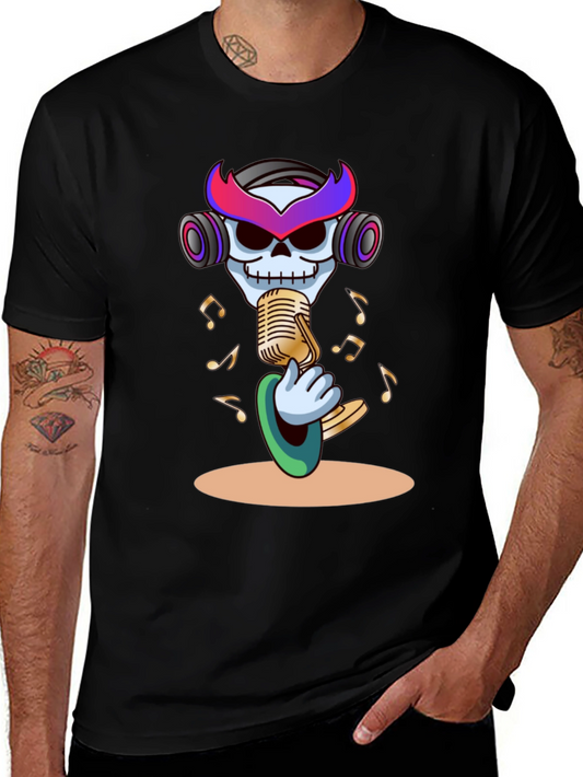 Skull DJ T-Shirt