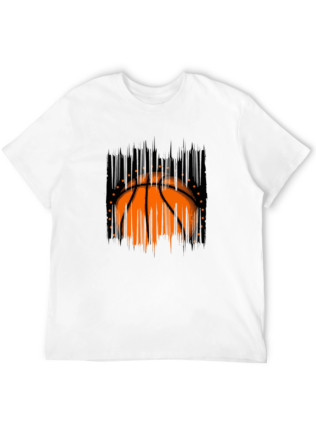 Basketball Graphic Black T-Shirt