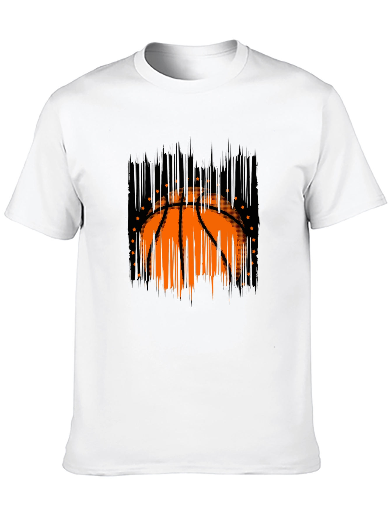 Basketball Graphic Black T-Shirt
