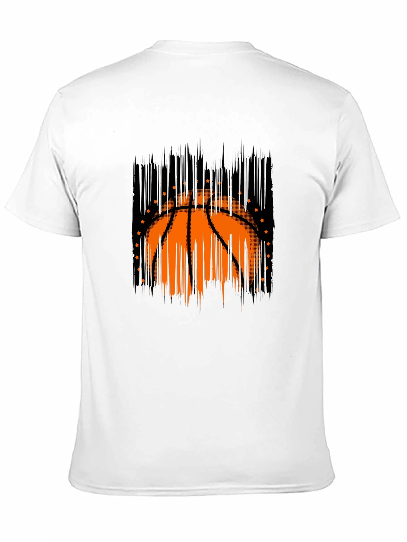 Basketball Graphic Black T-Shirt