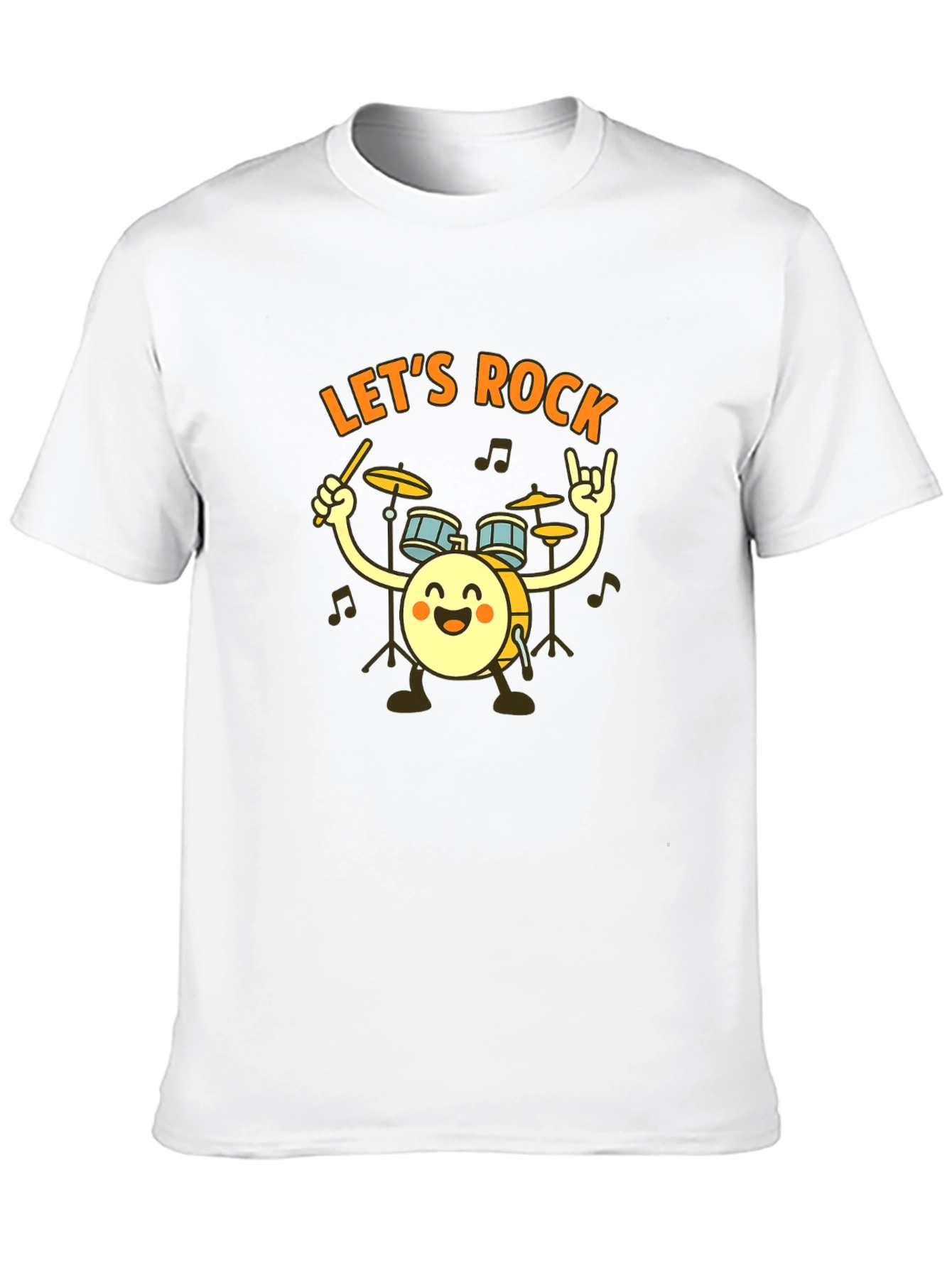 Lets Rock Drummer T-Shirt