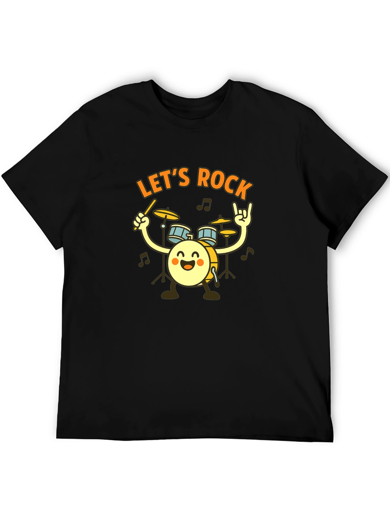 Lets Rock Drummer T-Shirt