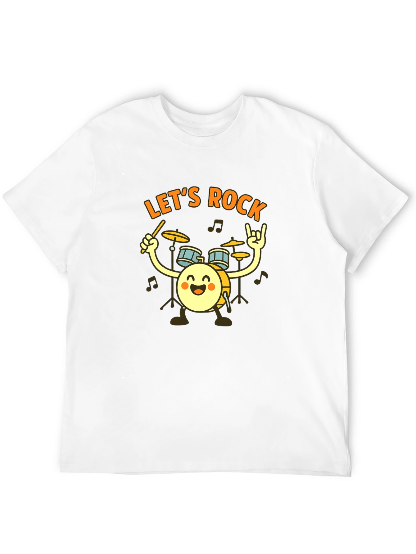 Lets Rock Drummer T-Shirt