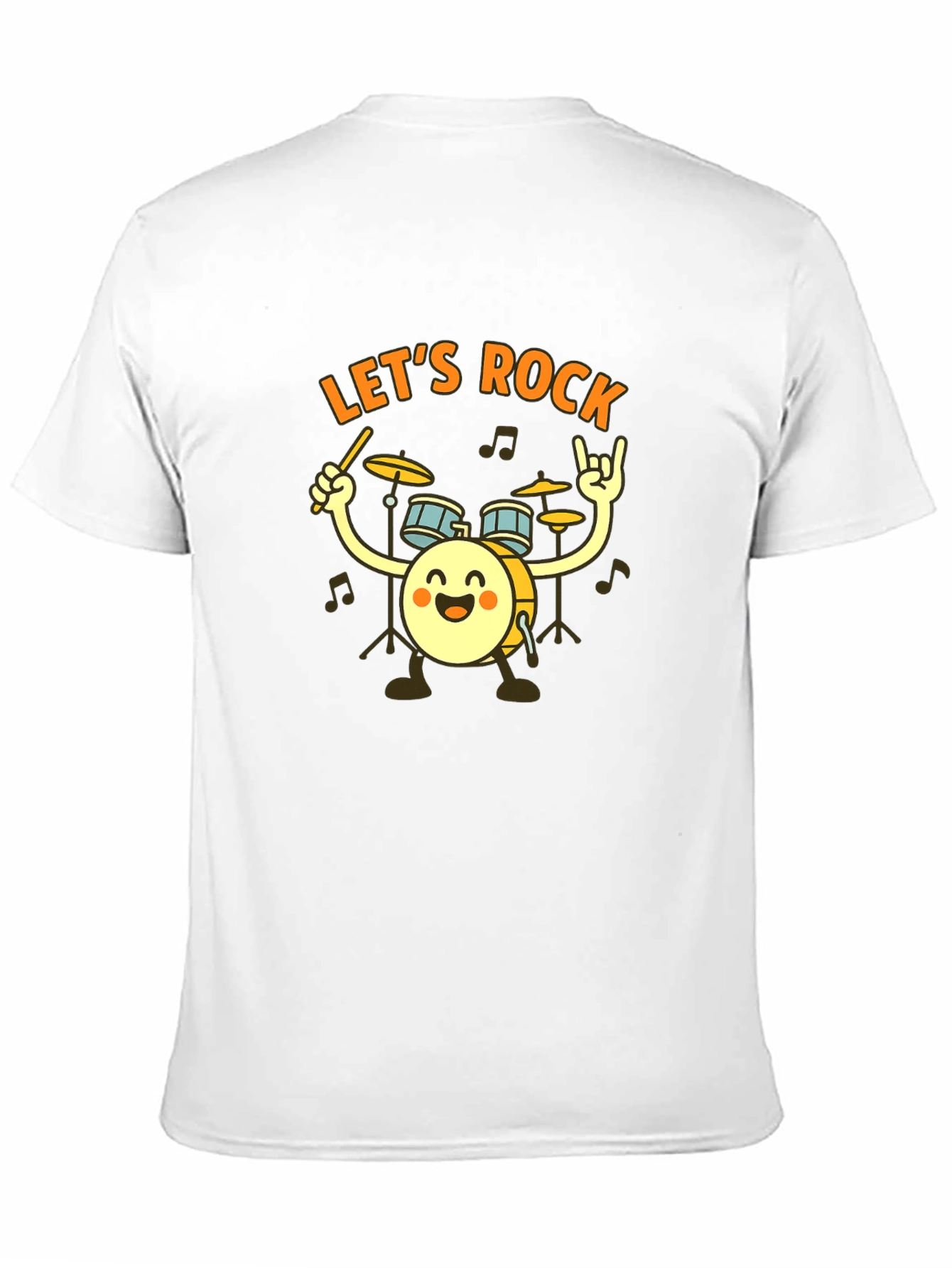 Lets Rock Drummer T-Shirt