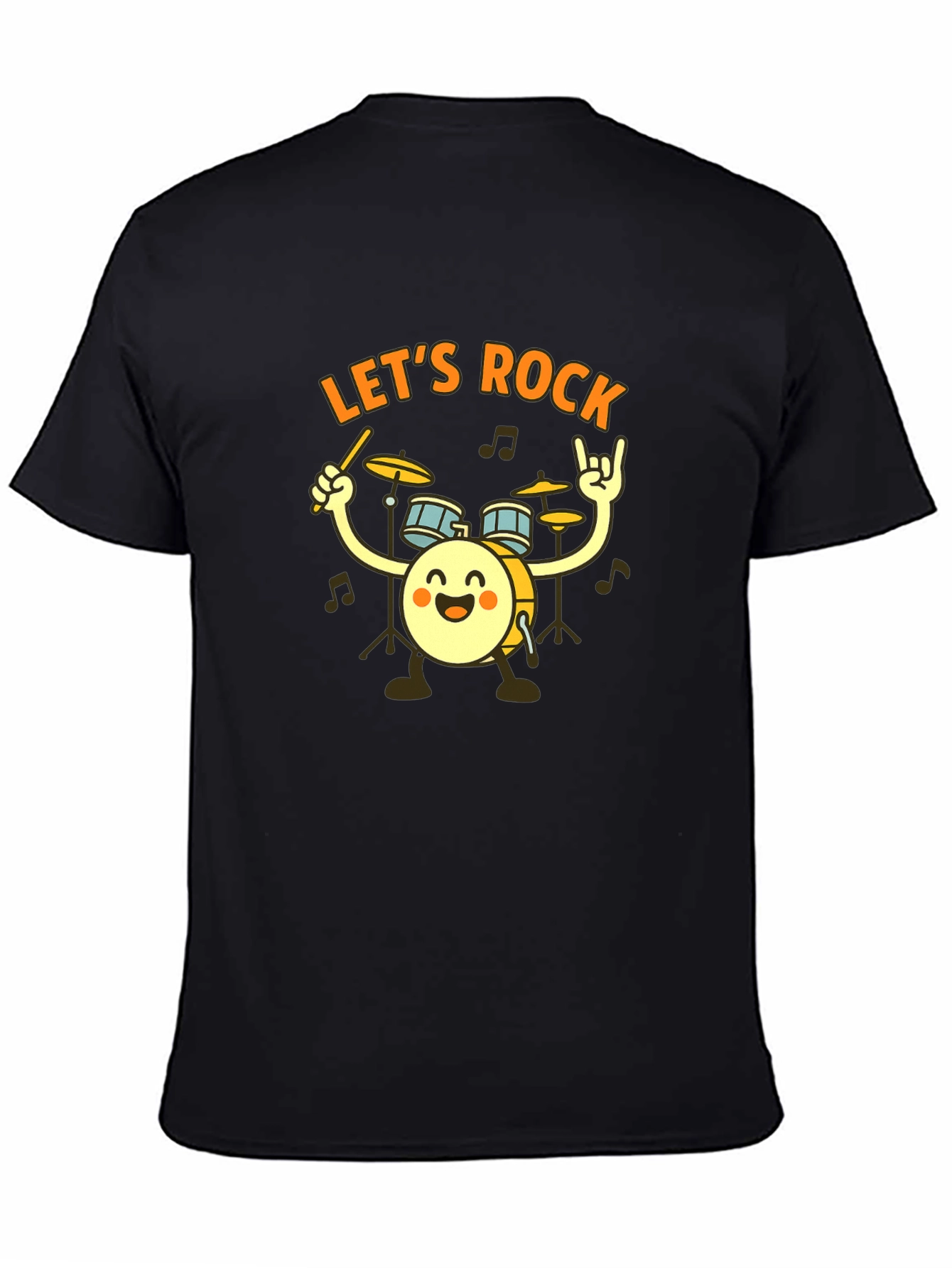 Lets Rock Drummer T-Shirt