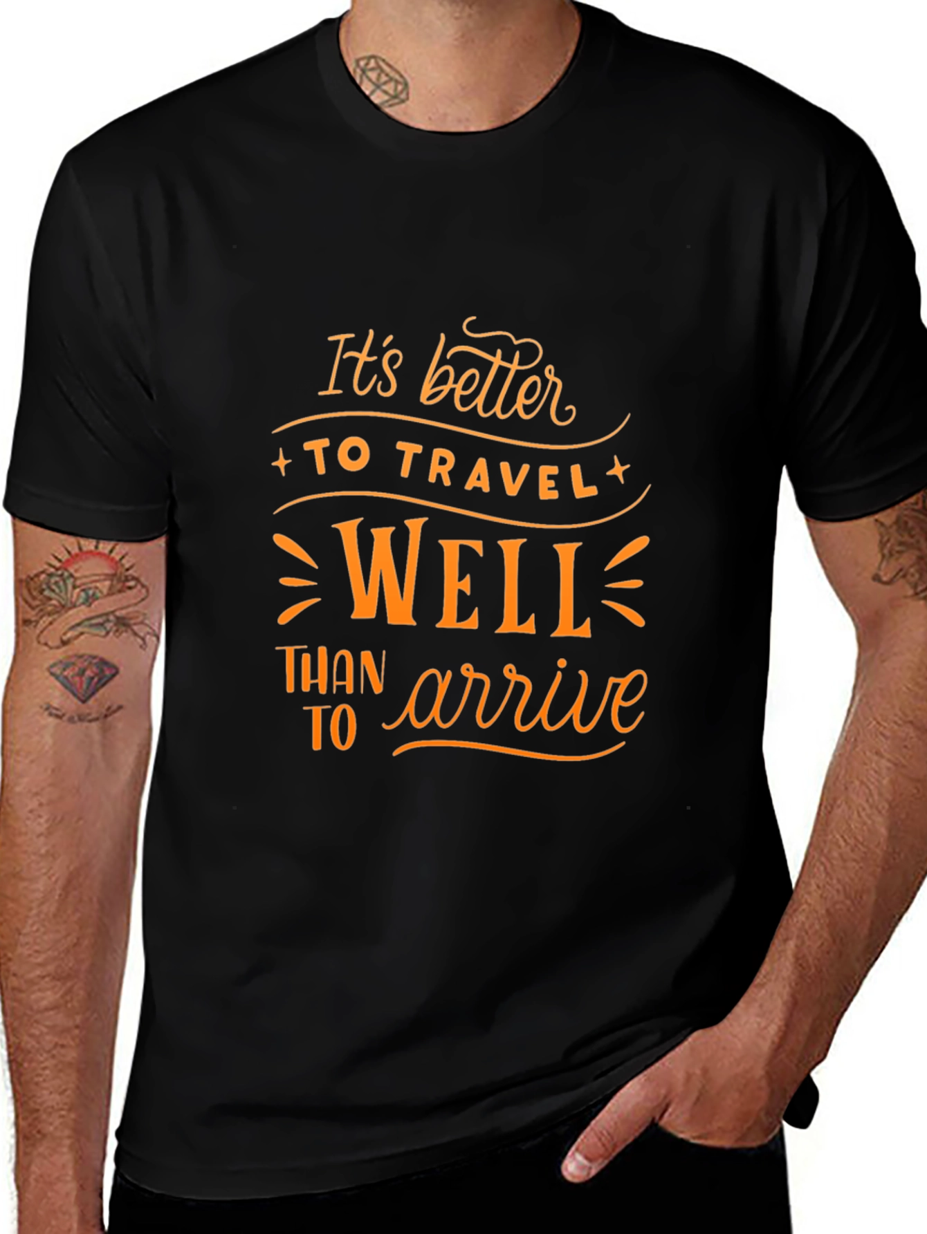 Travel Well T-Shirt - Inspiring Adventure Tee