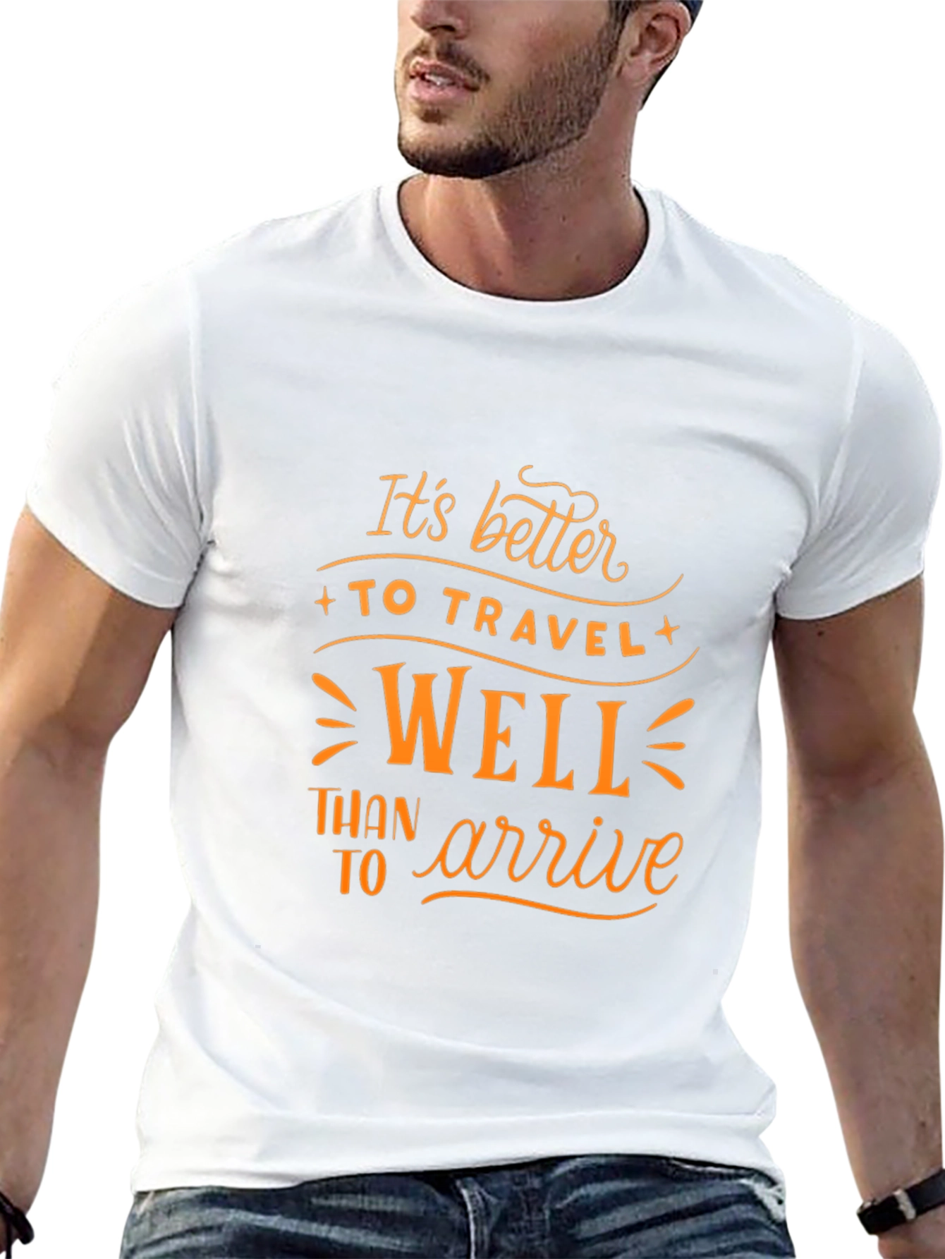 Travel Well T-Shirt - Inspiring Adventure Tee