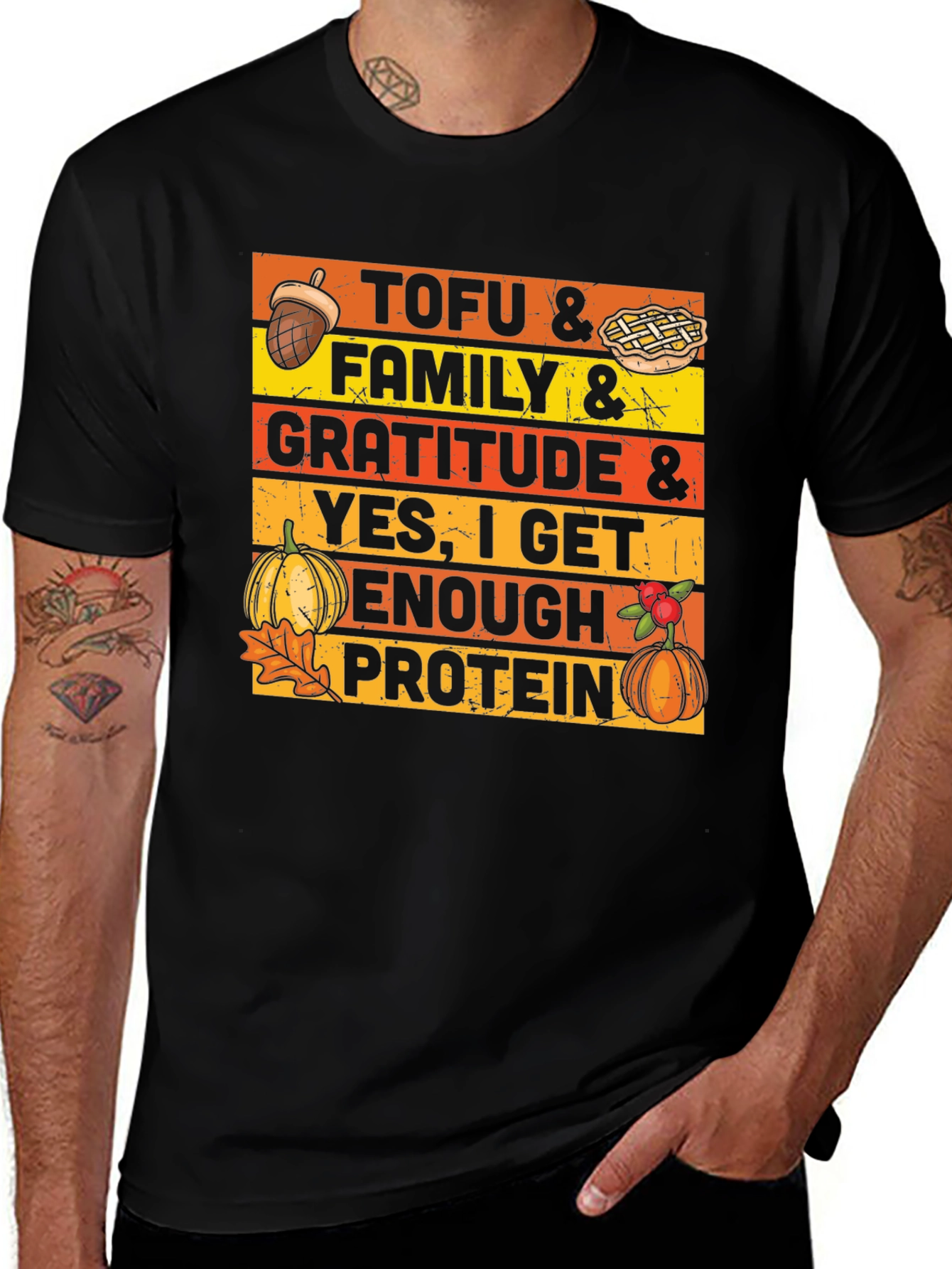 Thanksgiving Vegan T-Shirt