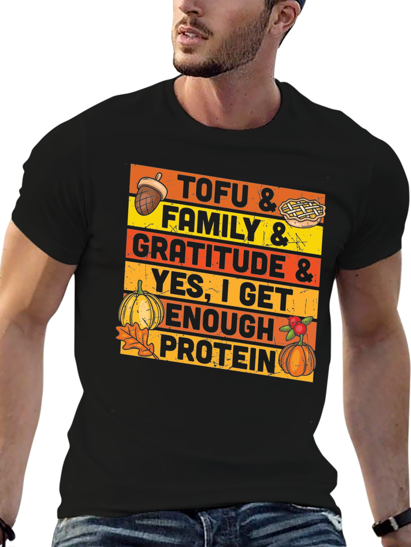 Thanksgiving Vegan T-Shirt