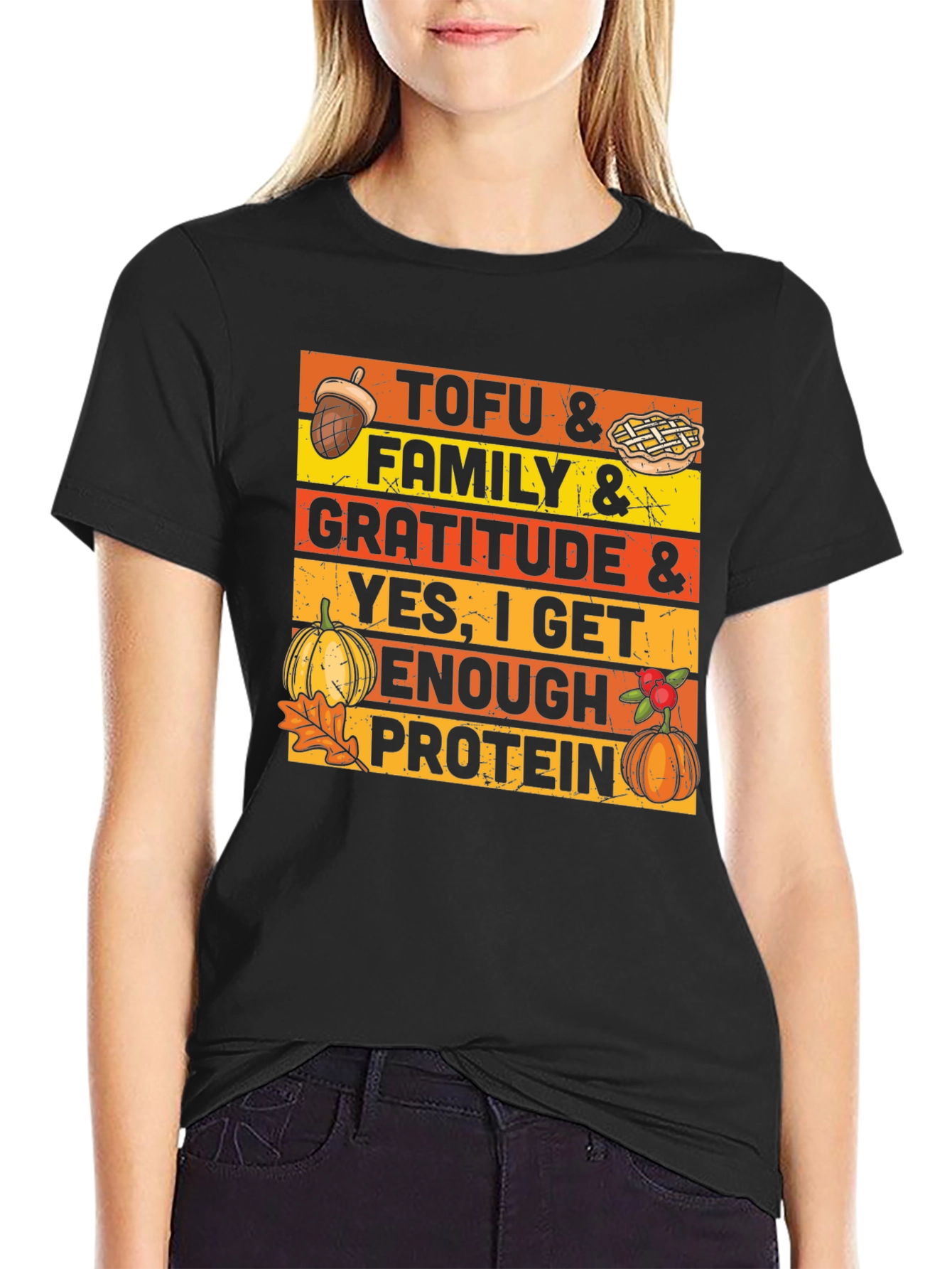 Thanksgiving Vegan T-Shirt