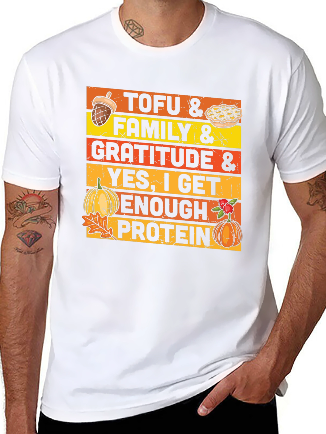 Thanksgiving Vegan T-Shirt
