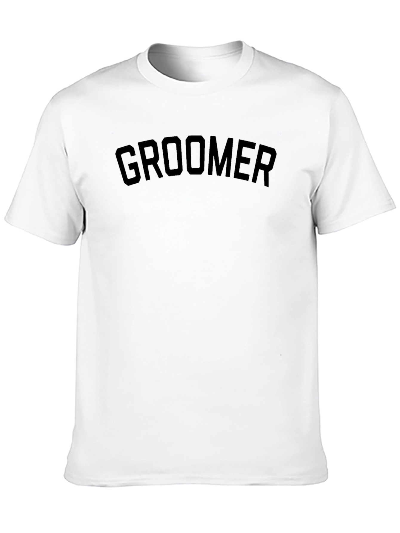 Groomer Black Graphic Tee - Adult Unisex