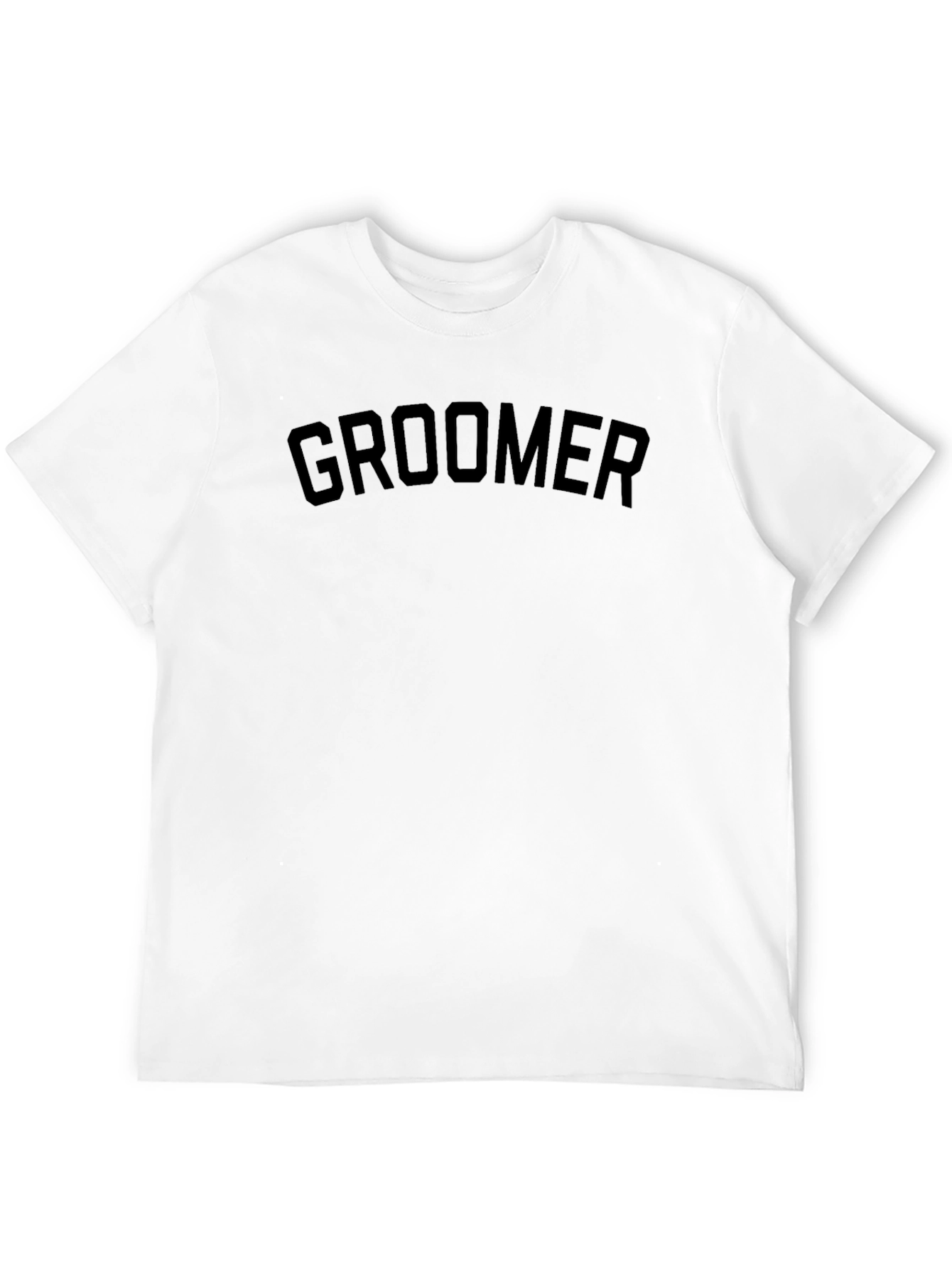 Groomer Black Graphic Tee - Adult Unisex