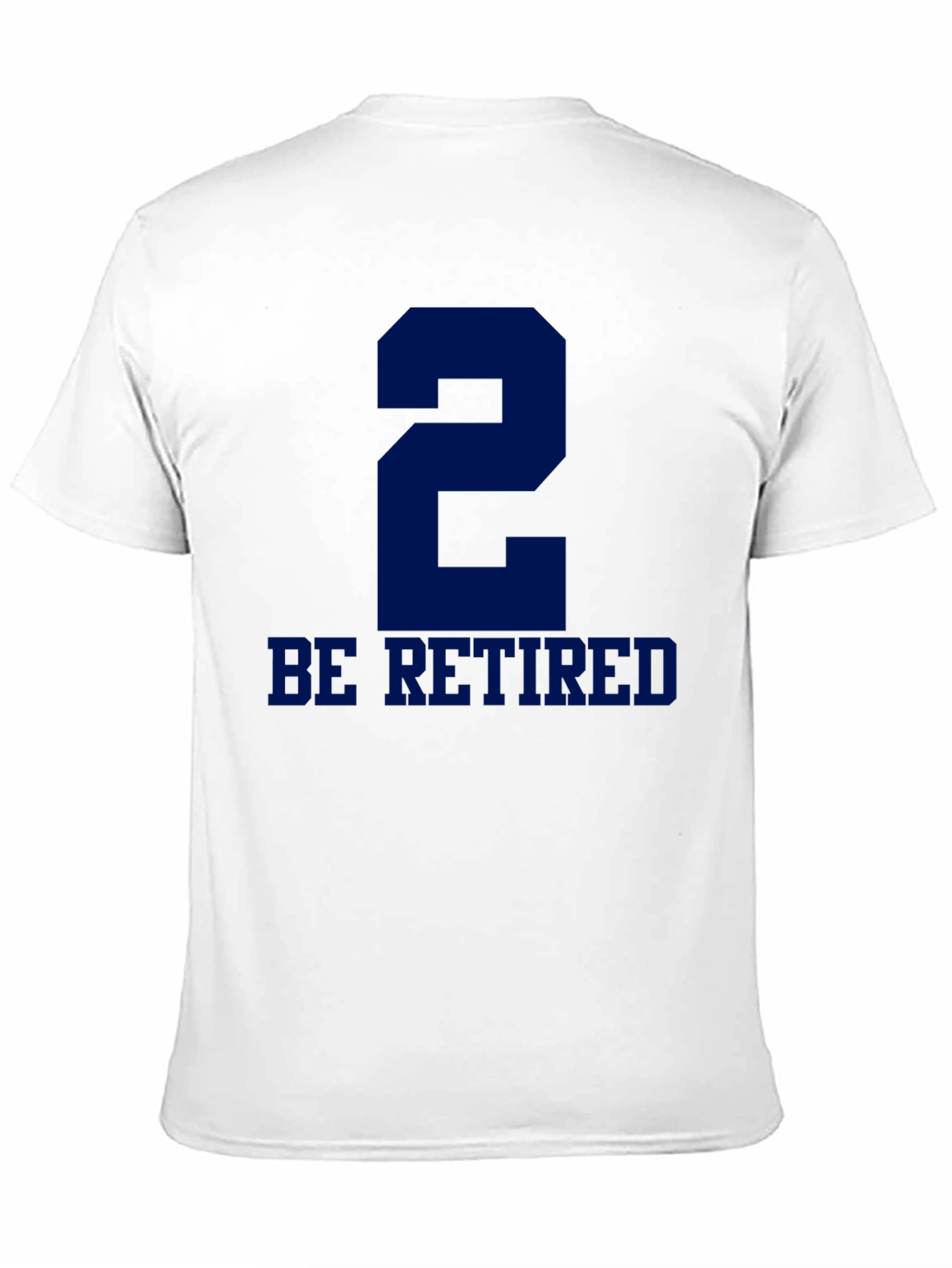 Funny Retired Jersey Number 2 T-Shirt