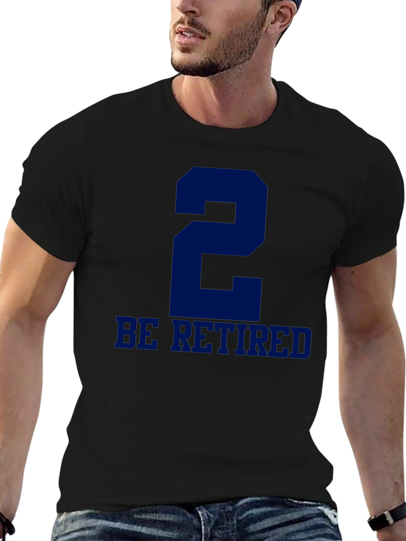 Funny Retired Jersey Number 2 T-Shirt
