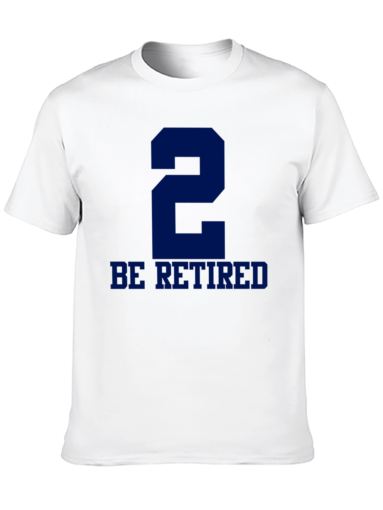 Funny Retired Jersey Number 2 T-Shirt