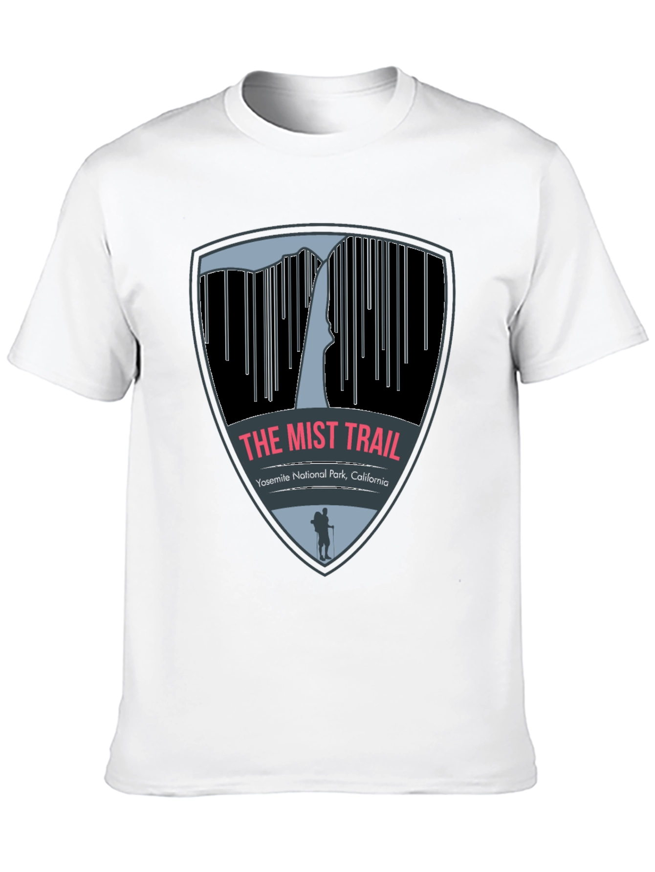 The Mist Trail Tee - Yosemite National Park Souvenir