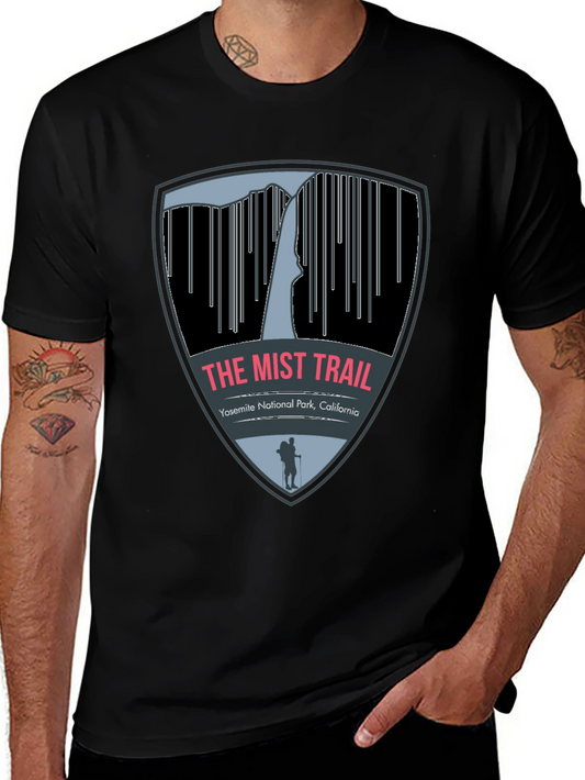 The Mist Trail Tee - Yosemite National Park Souvenir