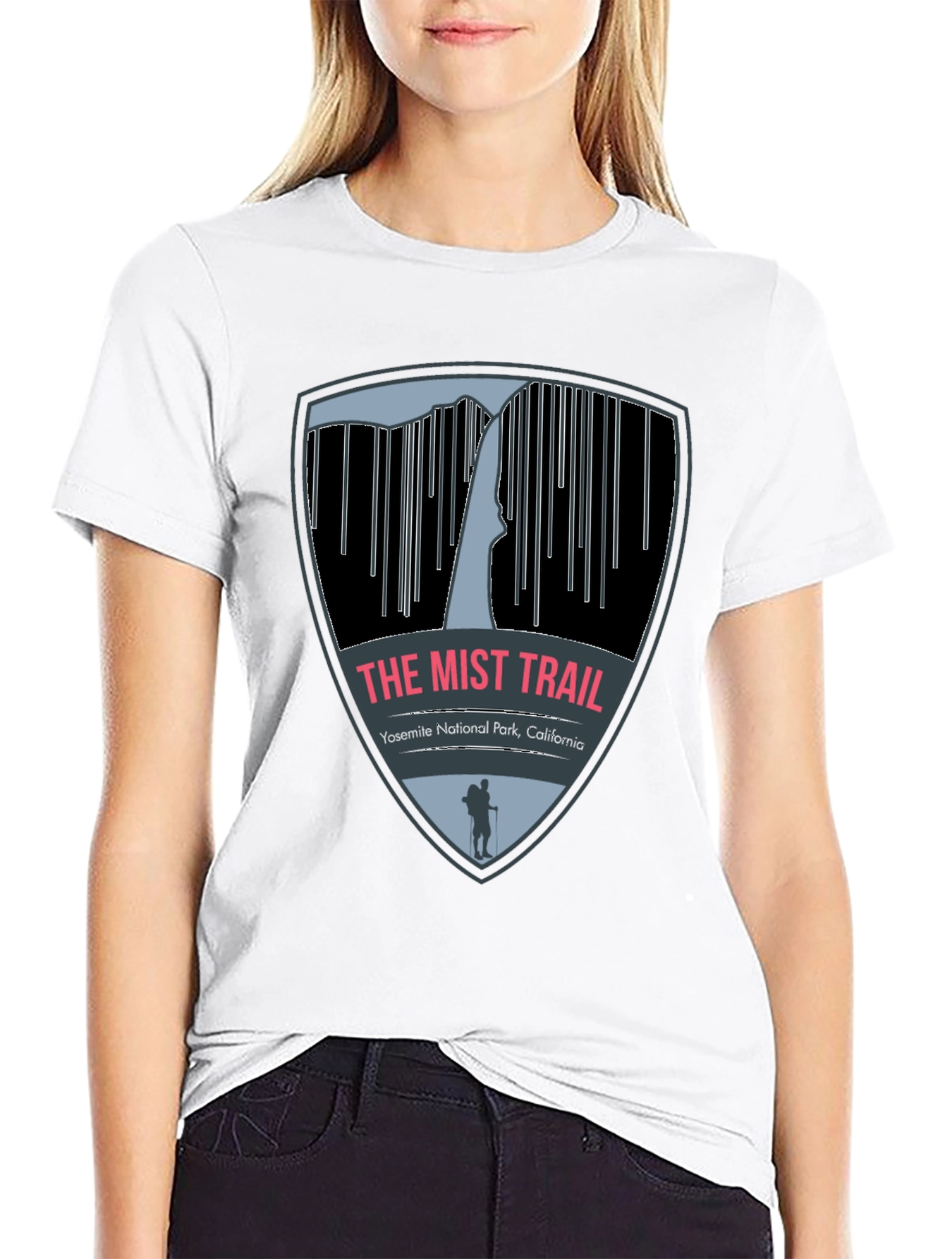 The Mist Trail Tee - Yosemite National Park Souvenir
