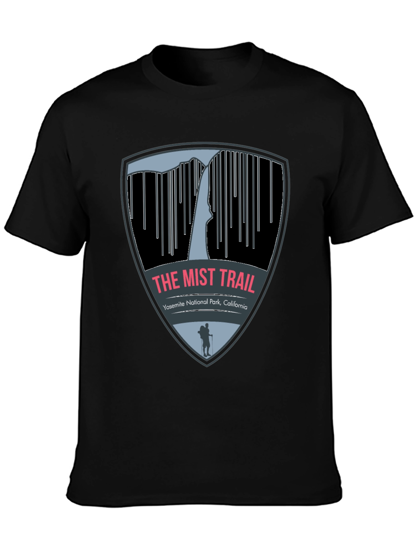 The Mist Trail Tee - Yosemite National Park Souvenir