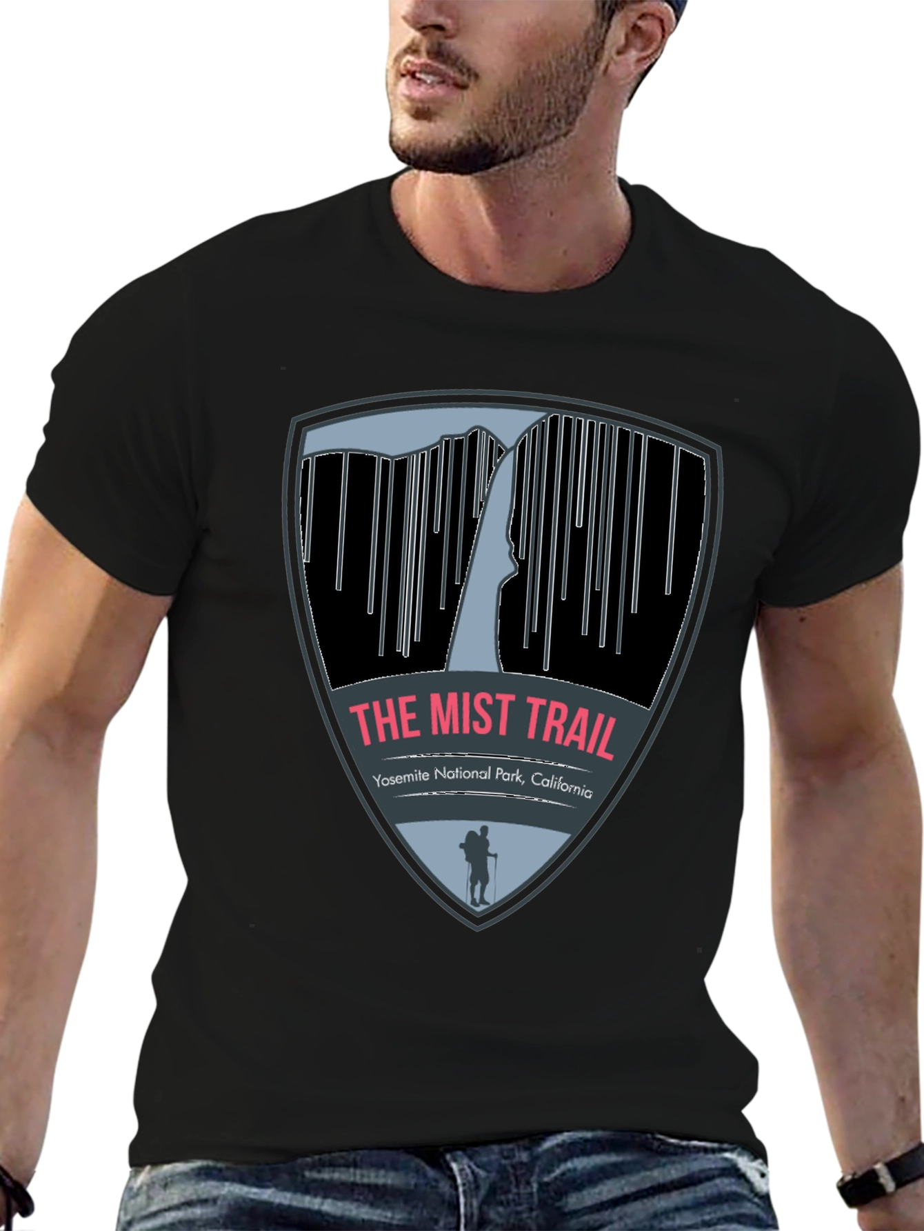 The Mist Trail Tee - Yosemite National Park Souvenir