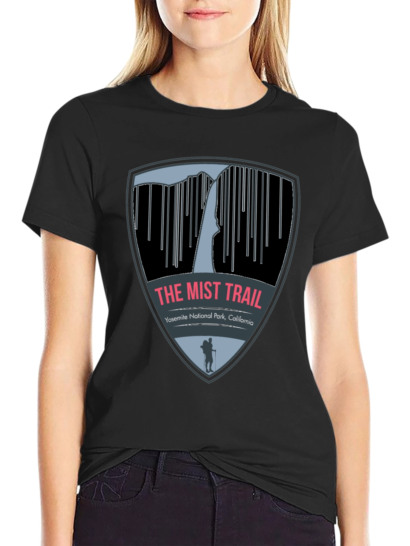 The Mist Trail Tee - Yosemite National Park Souvenir